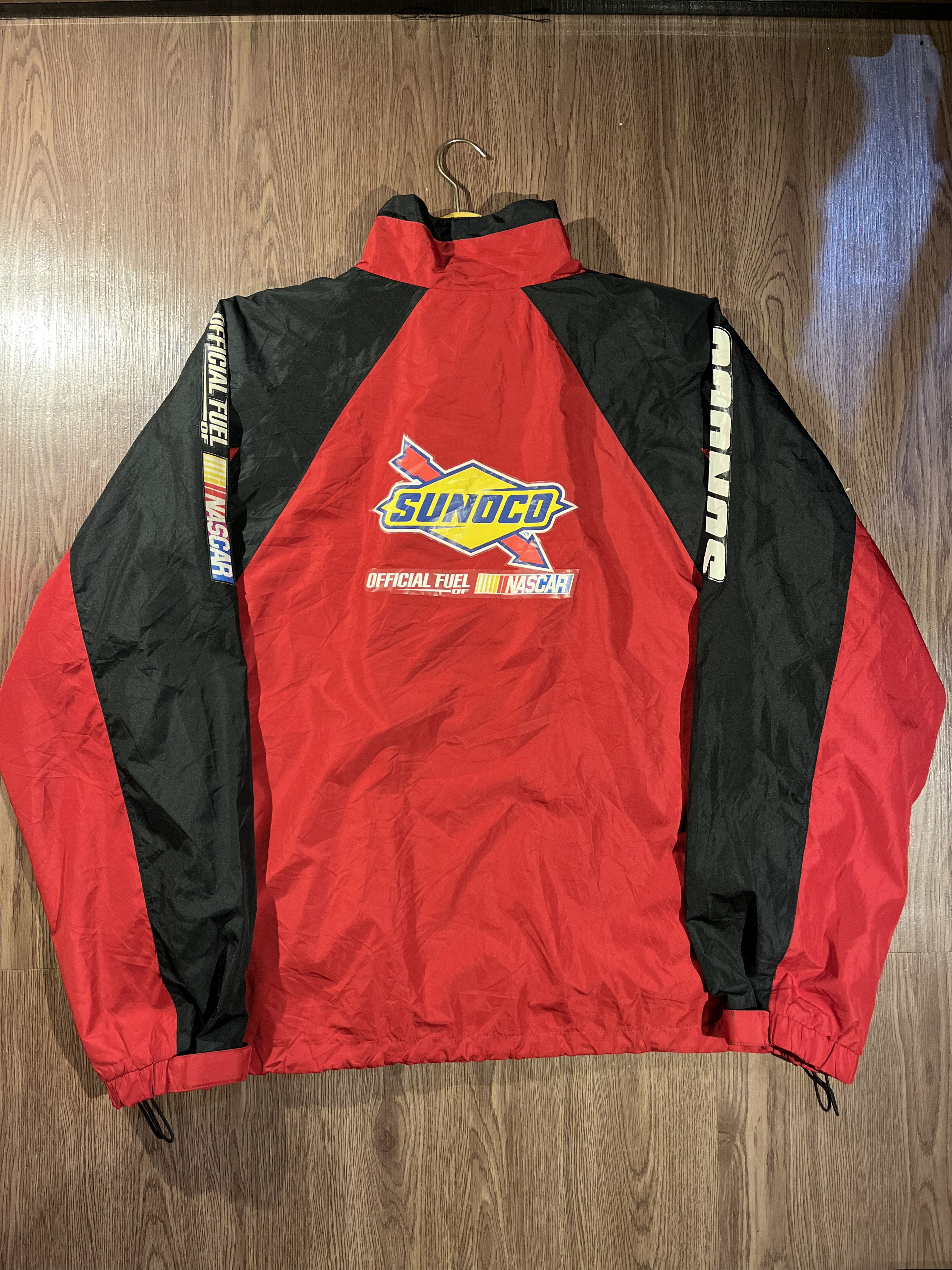 North End BNWT Sunoco Nascar Team Windbreaker Jacket Size US XL / EU 56 / 4 - 1 Thumbnail
