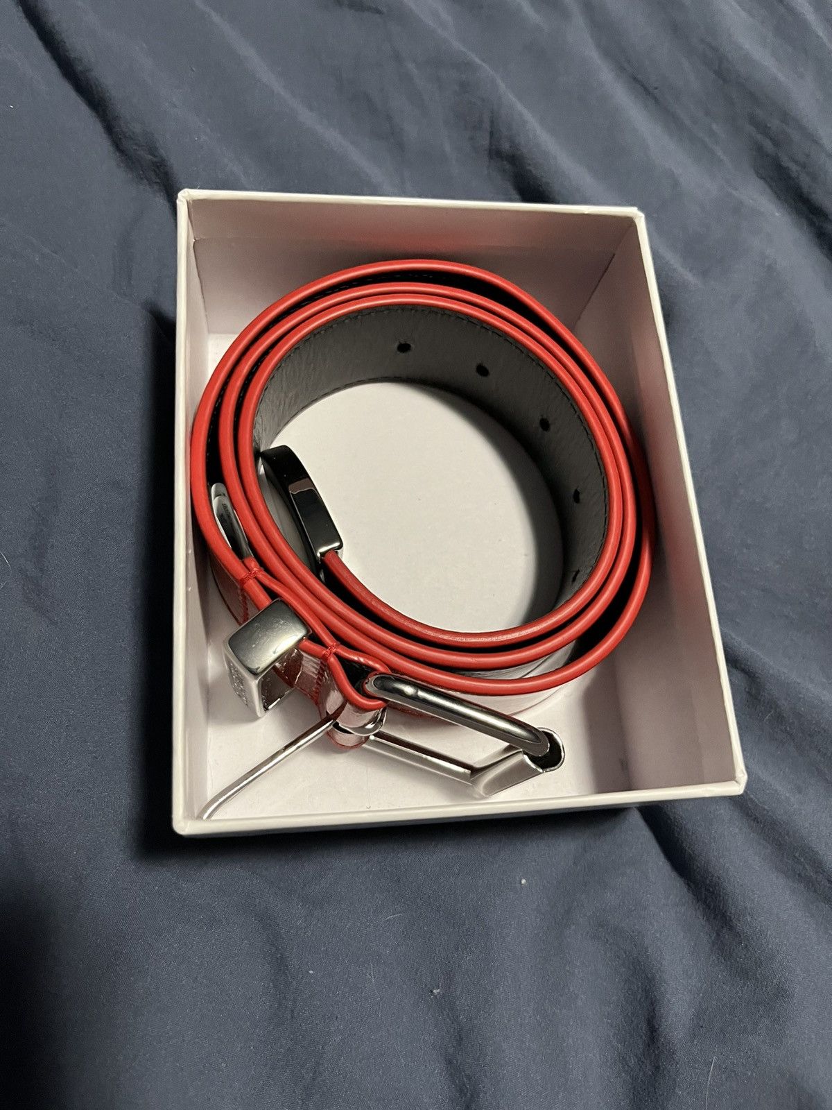 Supreme Black Supreme Glitter Vinyl Ranger Belt O.S. | Grailed