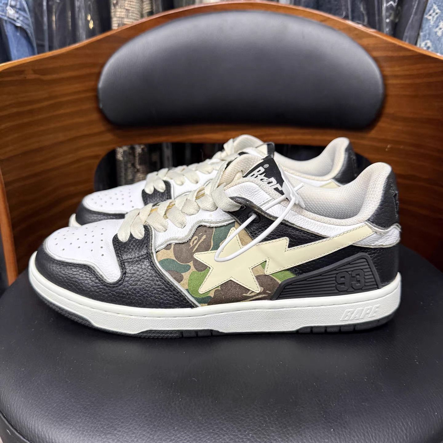 Bape Bapesta SK8 Casual Sneakers K15 Size US 8 / EU 41 - 6 Thumbnail