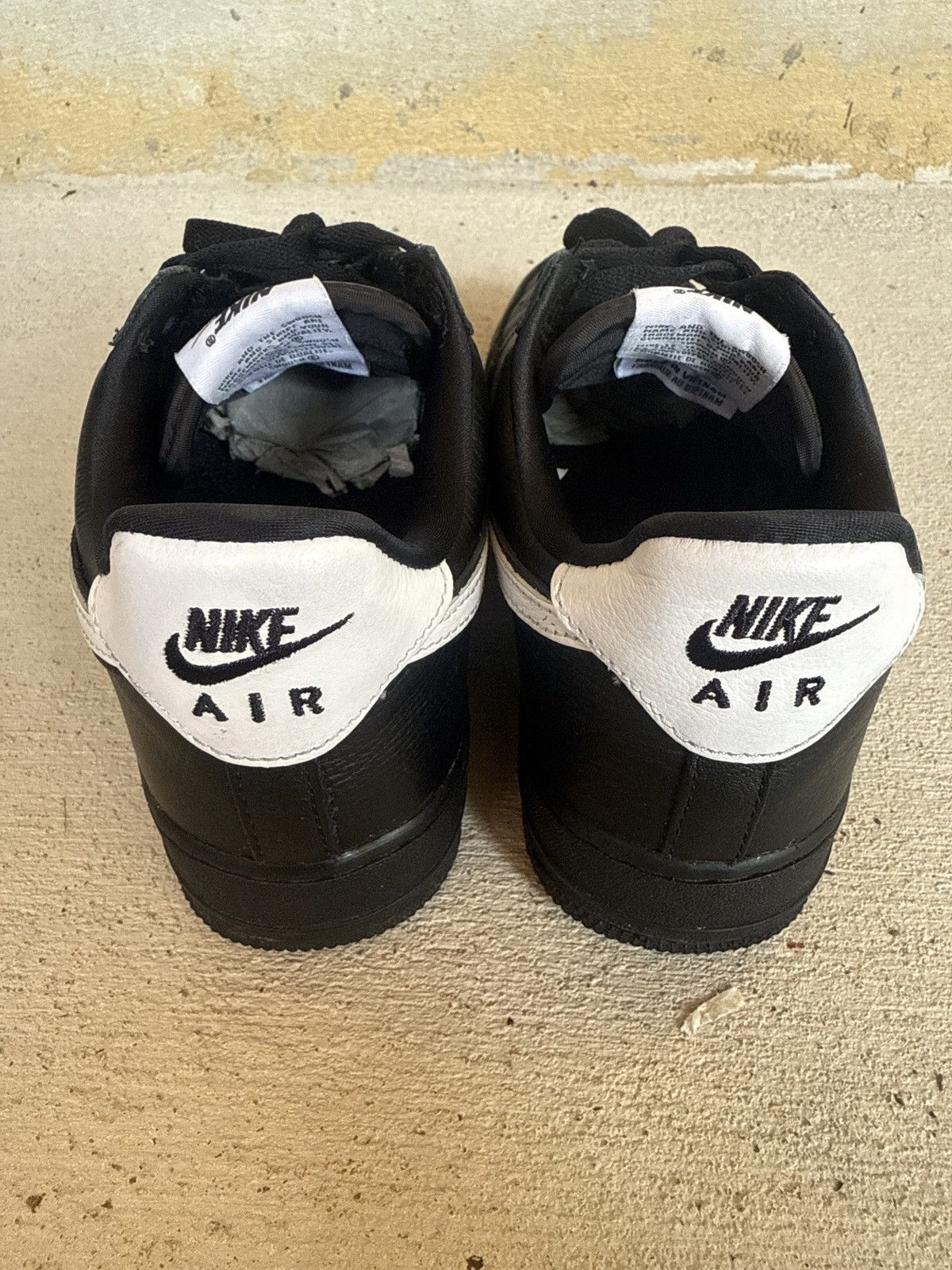 Nike Nike Air Force 1 Low Retro QS Black/White size 7.5 US M Size US 7.5 / EU 40-41 - 4 Thumbnail