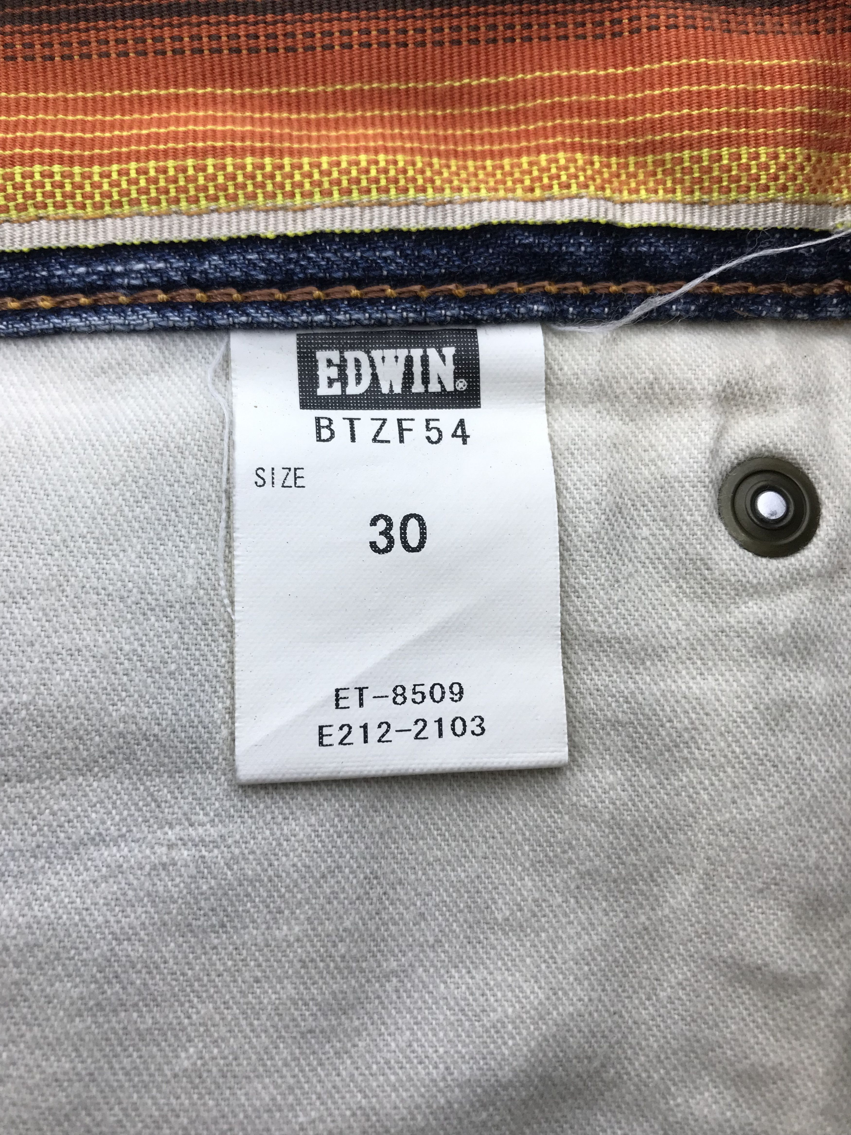 Edwin Vintage Edwin 503 Blue Washed Flare Jeans Size US 31 - 10 Thumbnail