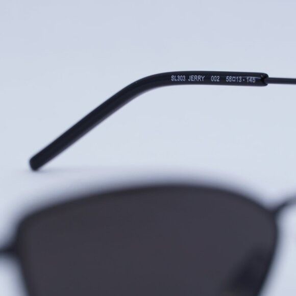Saint Laurent Paris 🕶️ New Saint Laurent SL303 Jerry 002 Sunglasses - Black Size ONE SIZE - 7 Thumbnail