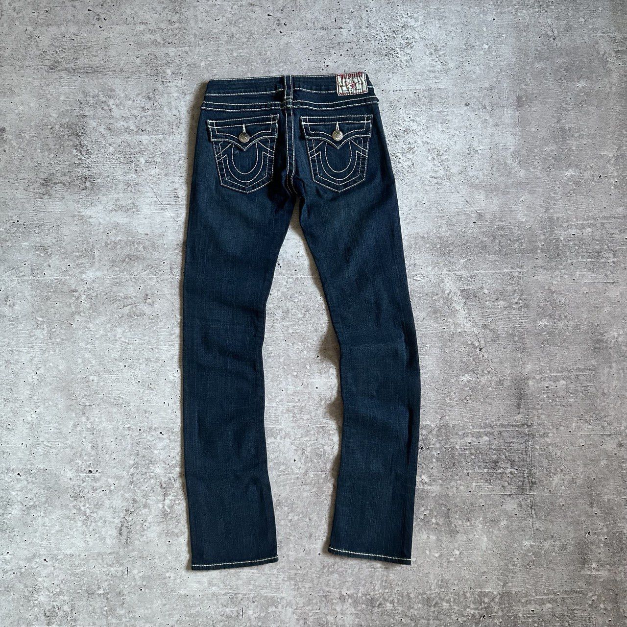 True Religion × Vintage True Religion Billy Big T Vintage denim big logo Jeans pants Size 27" / US 4 / IT 40 - 1 Thumbnail