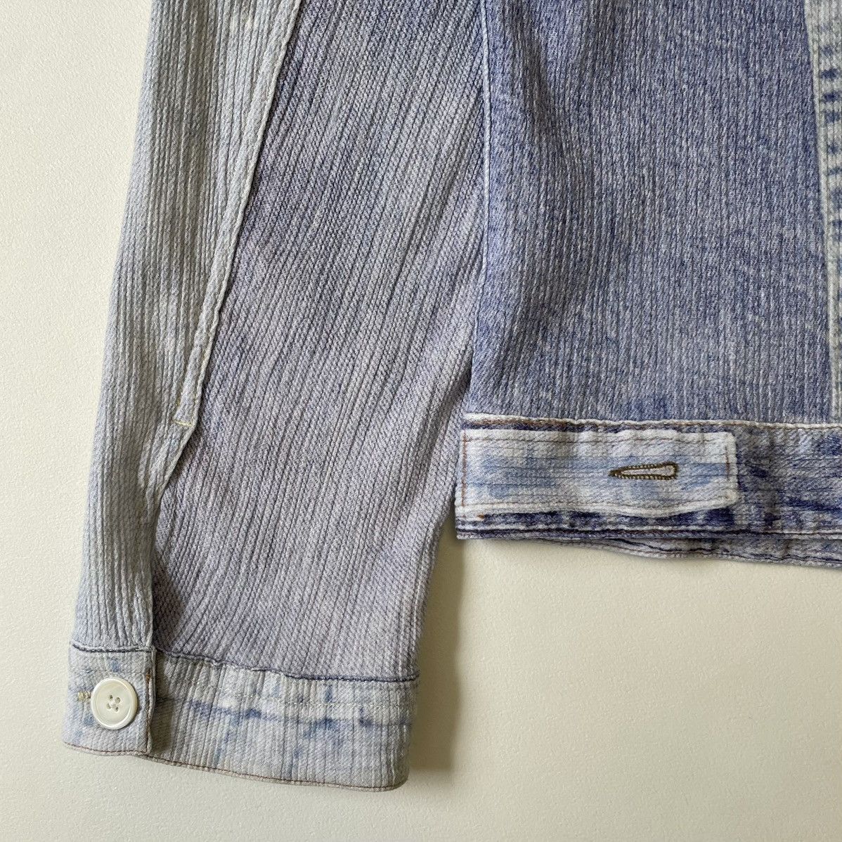 Our Legacy Trompe-l'œil Pleated Denim Print Shirt Size US M / EU 48-50 / 2 - 18 Thumbnail