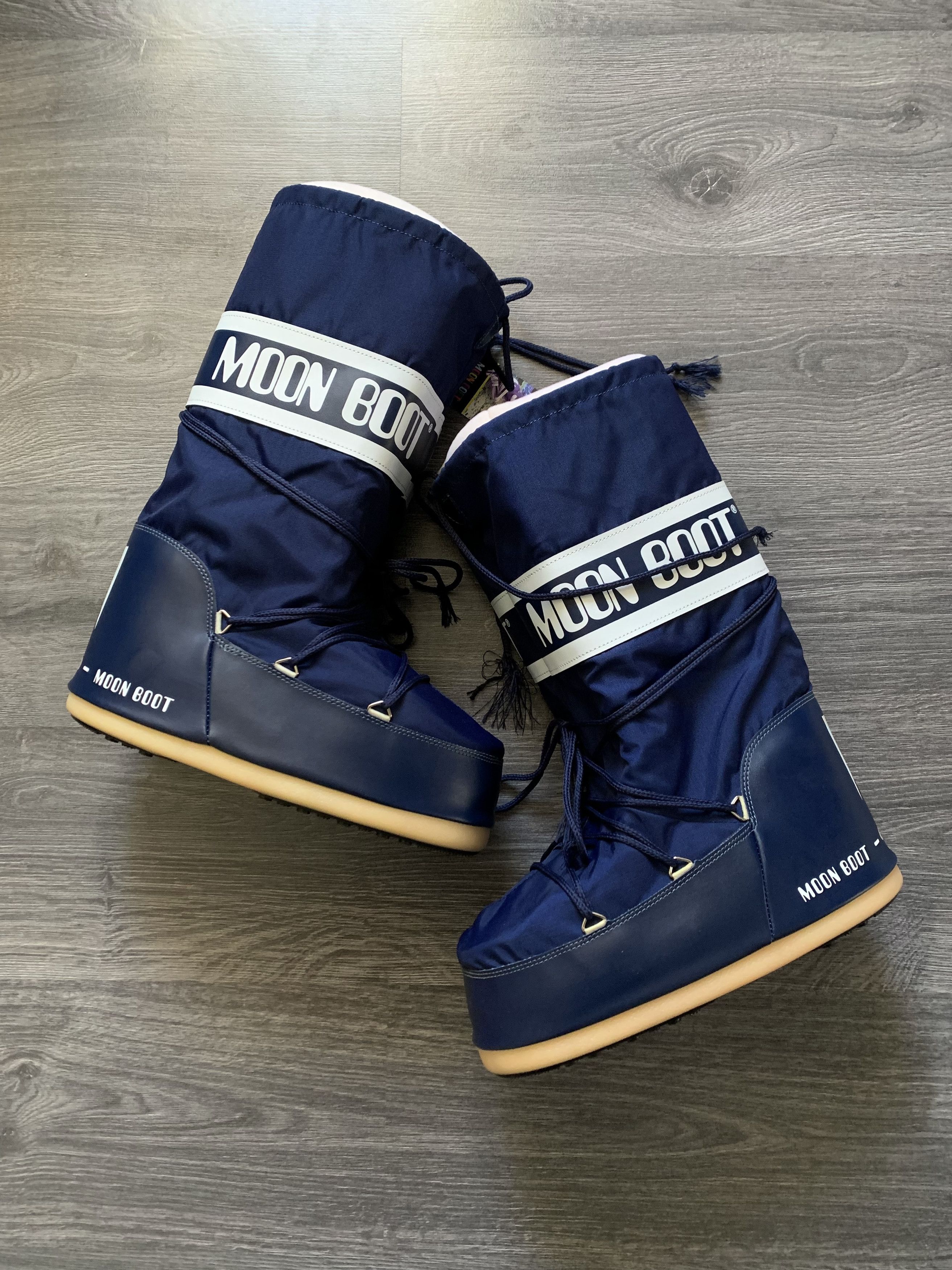 Moon Boot Rare Moon Boot Tecnica Nylon blue 45-47 Size US 11.5 / EU 44-45 - 2 Thumbnail