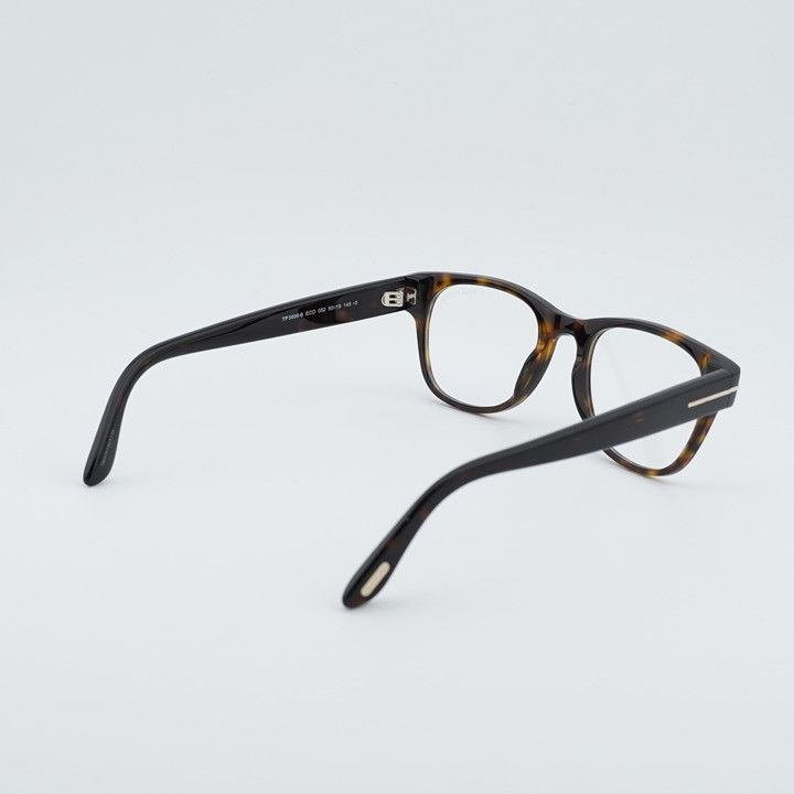 Tom Ford Tom Ford FT5898-B 052 Eyeglasses Havana 50mm Rectangle Frame Size ONE SIZE - 6 Thumbnail