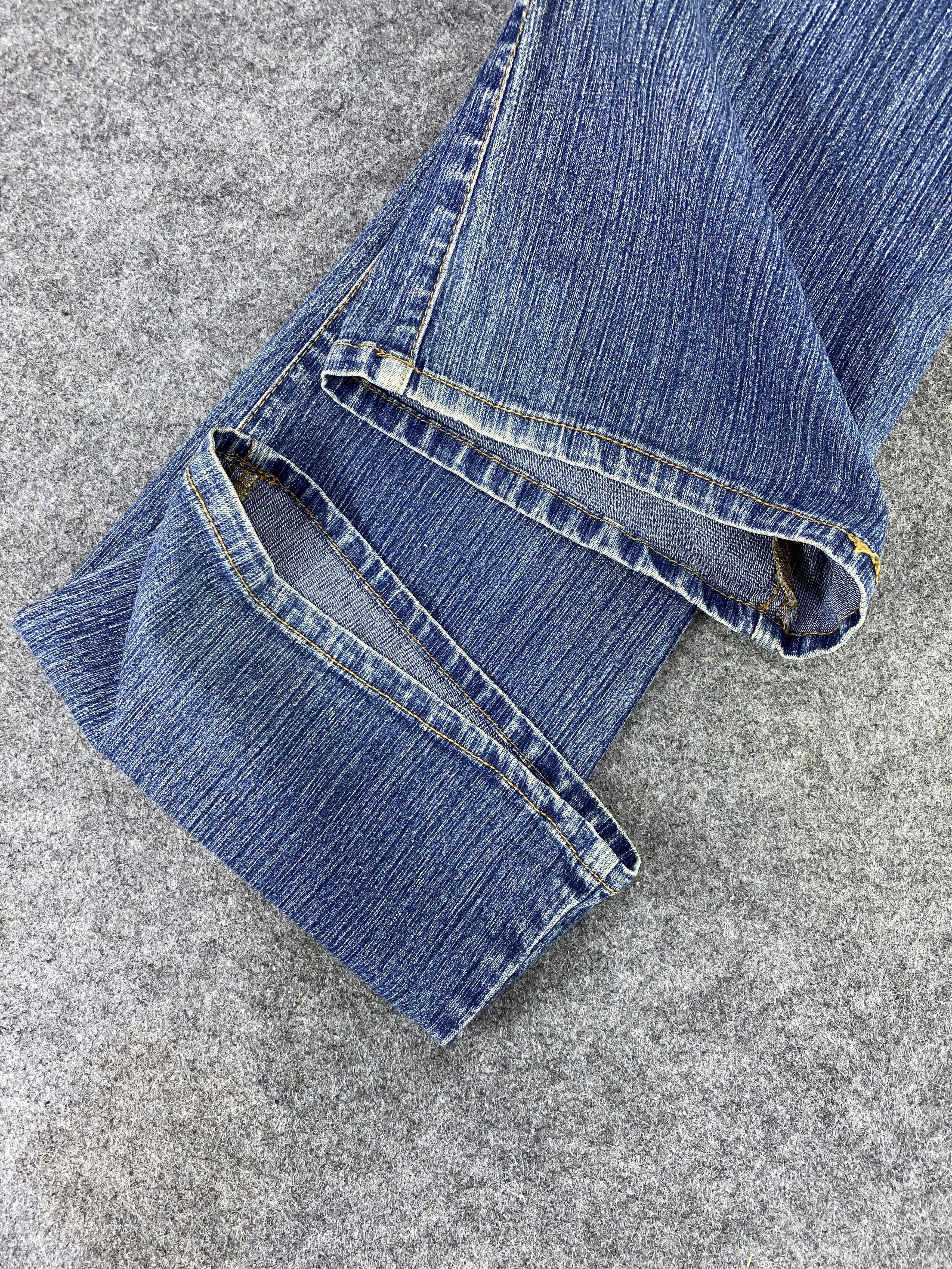 Wrangler Vintage Wrangler Blue Wash Bootcut Jeans - J1070 Size 25" / US 0 / IT 36 - 11 Thumbnail