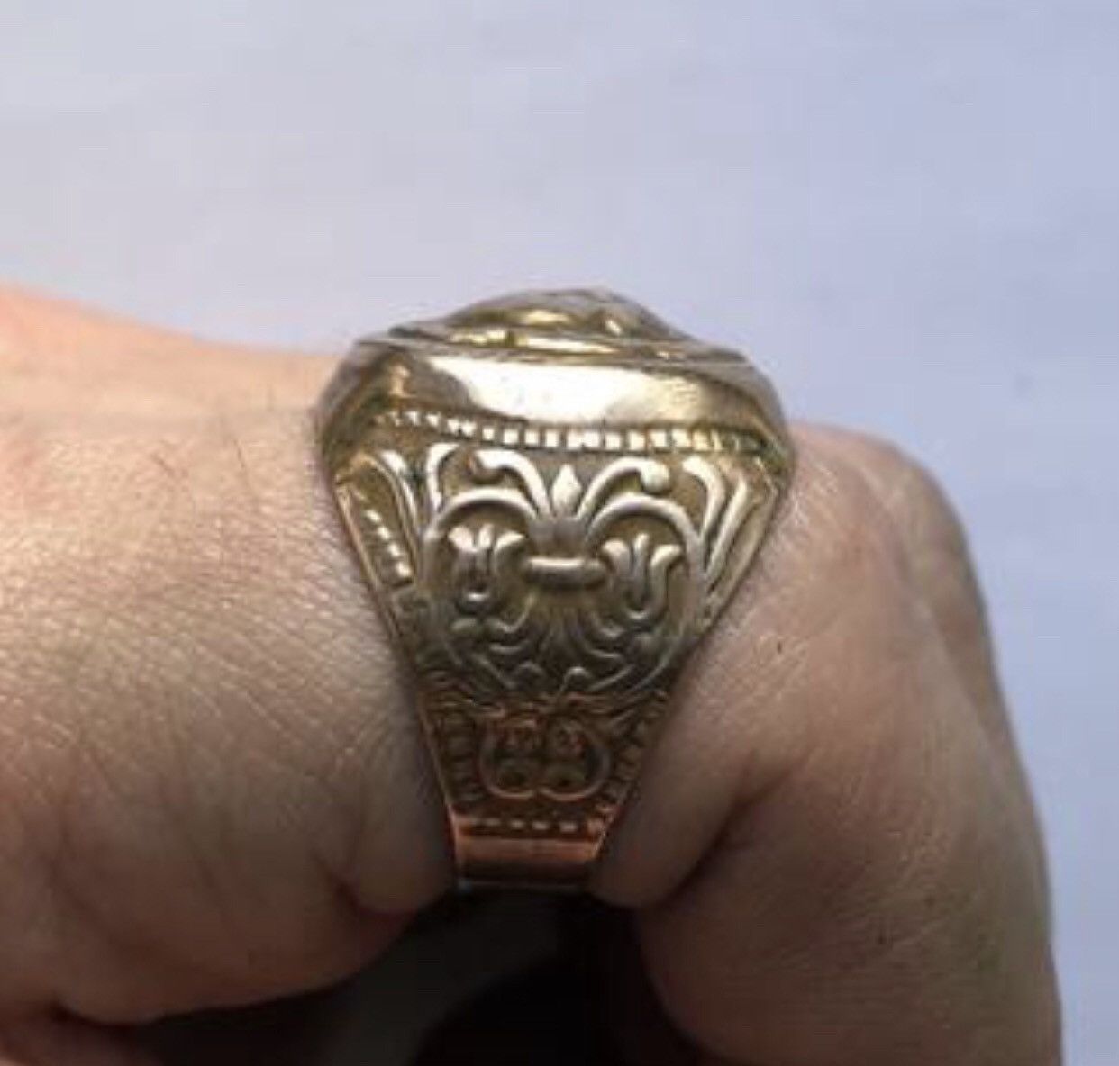 Other Ring Lion made in USSR 1985 Size ONE SIZE - 3 Thumbnail