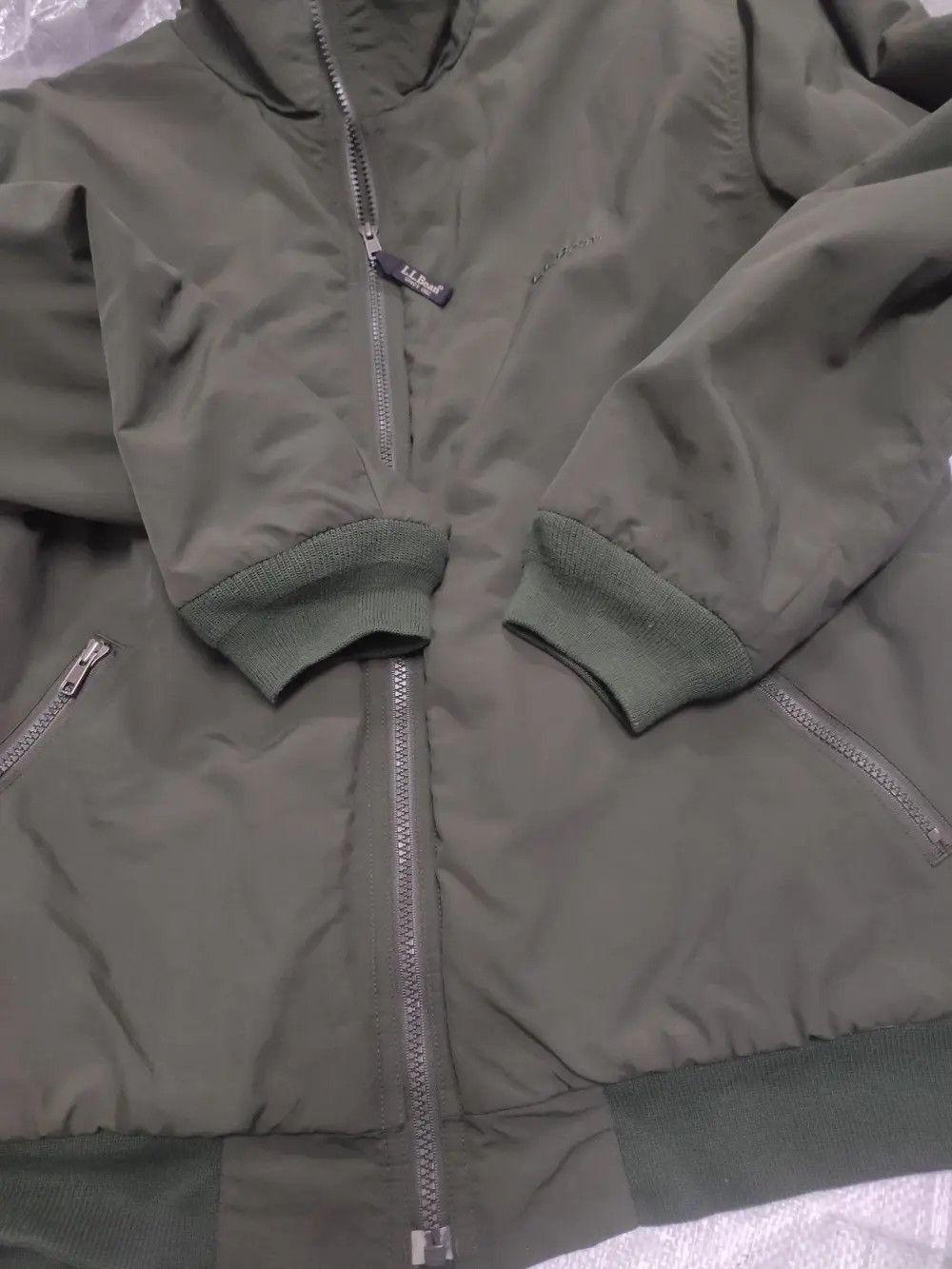 L.L. Bean Vintage L.L.Bean warm up lined bomber style jacket Size US M / EU 48-50 / 2 - 7 Thumbnail