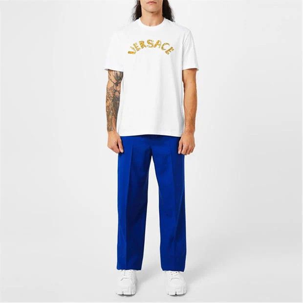 Versace o1g2r1mq0824 Casual Pants in Blue Size US 34 / EU 50 - 6 Thumbnail