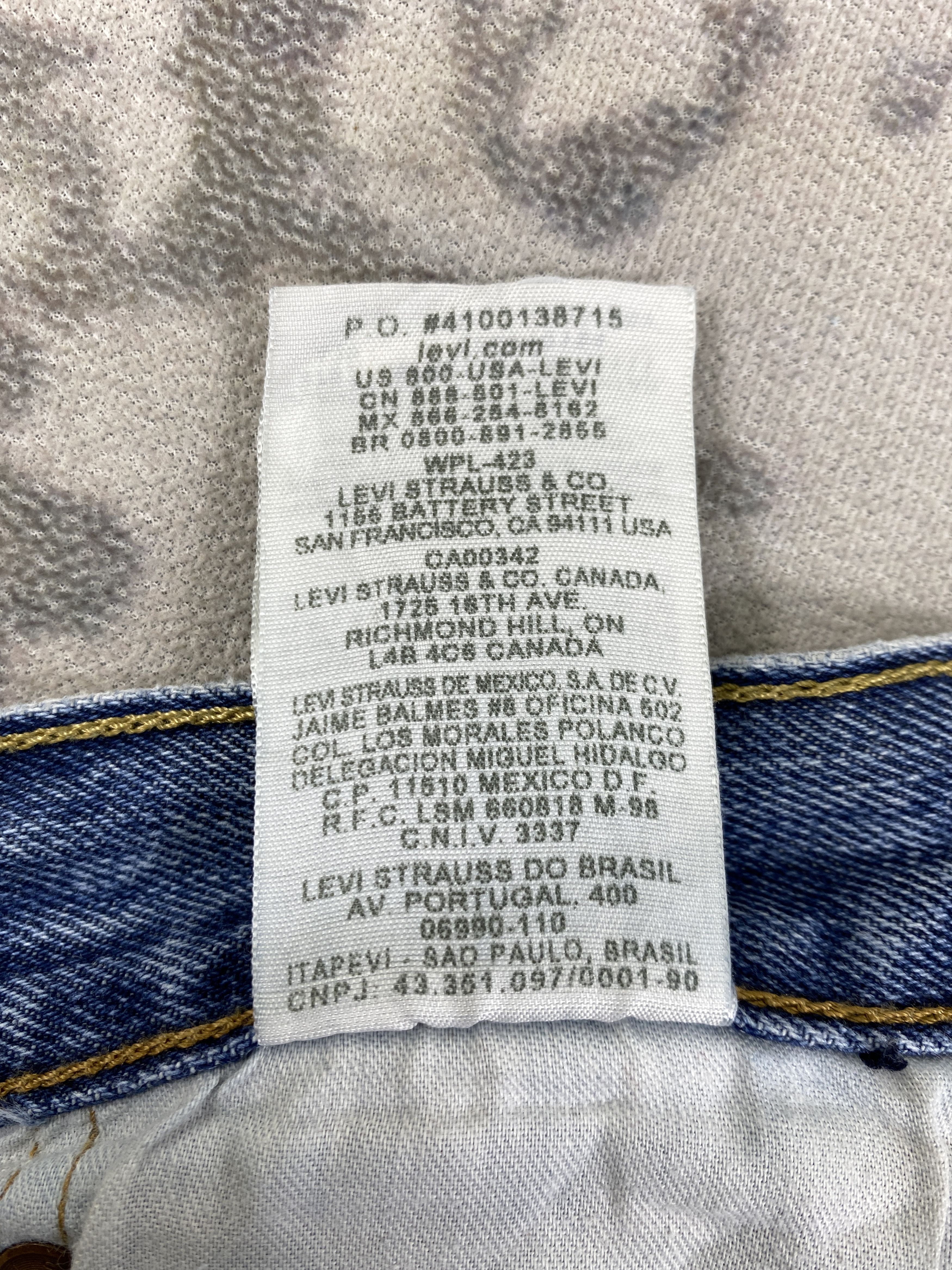 Levi's Distressed Blue Vintage Levi's 501 Jeans 32x31 Denim -JN1605 Size US 32 / EU 48 - 10 Thumbnail