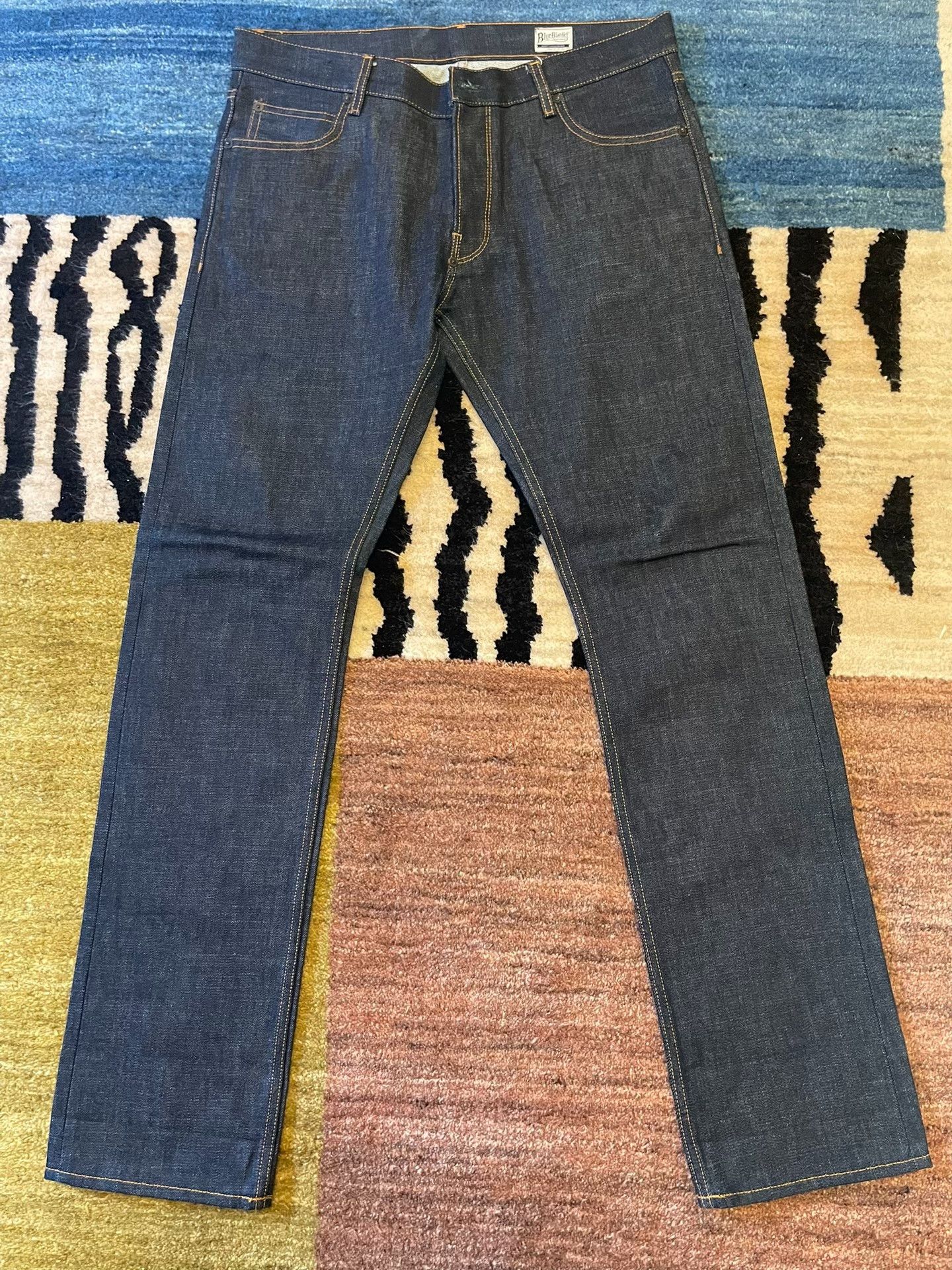 Other Blue Blanket P1 Indigo Selvedge Denim Size US 34 / EU 50 - 1 Thumbnail