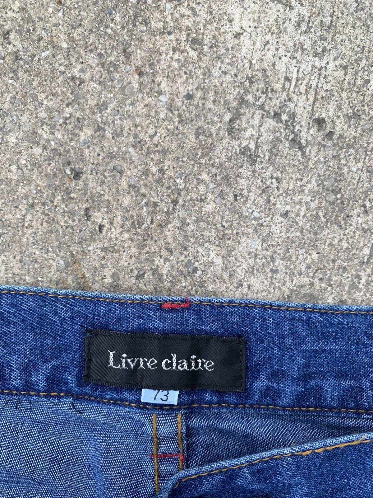 Hysteric Glamour livre claire flare hagi jeans Size 31" - 12 Thumbnail