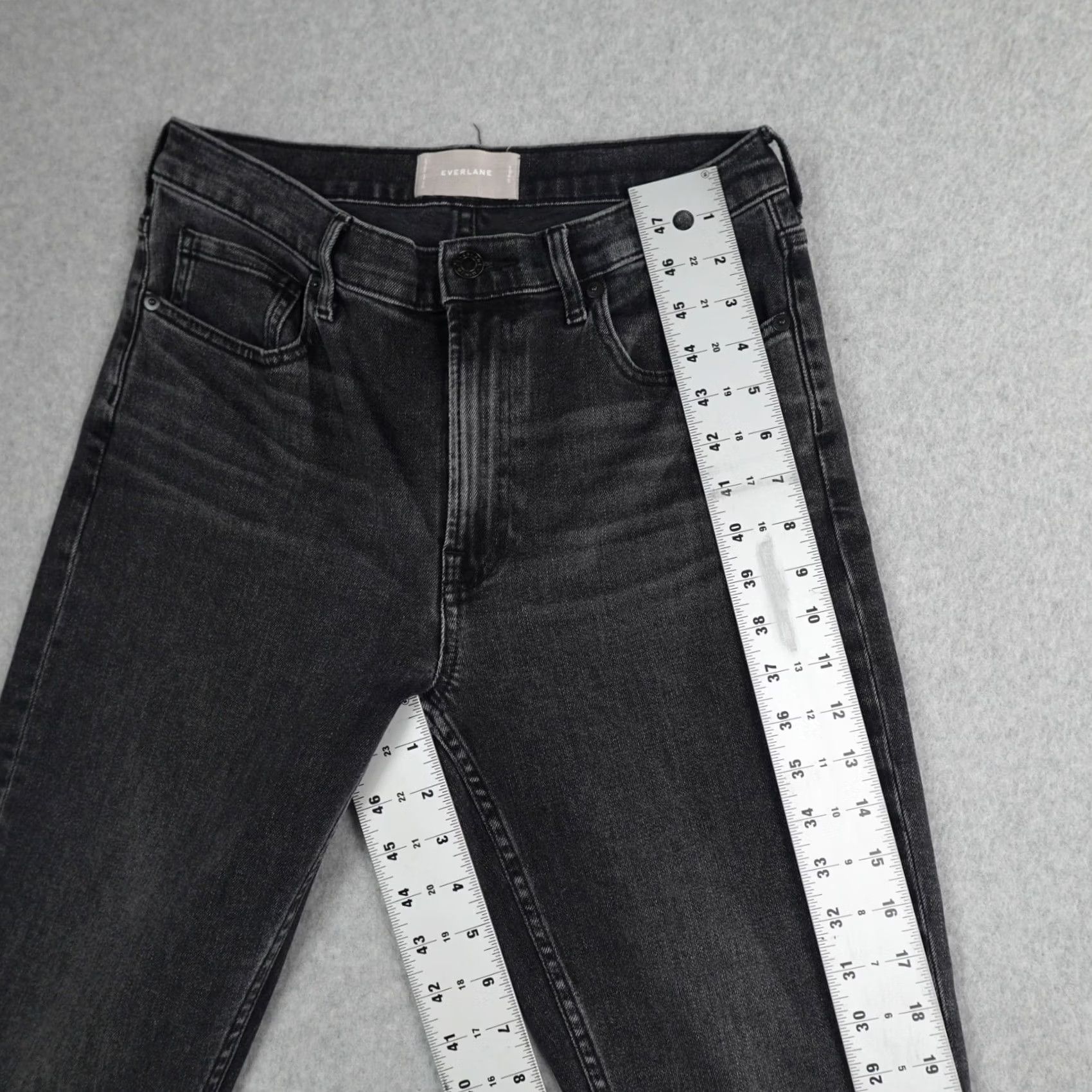 Everlane Everlane Jeans Womens Regular 29 (29X27) in Black Size 29" - 6 Thumbnail