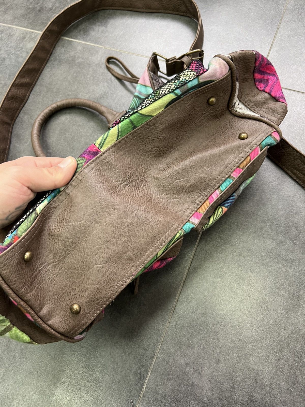 Designer × Desigual Jean Paul Gaultier JPG style Desigual Vintage crazy bag Size ONE SIZE - 8 Thumbnail