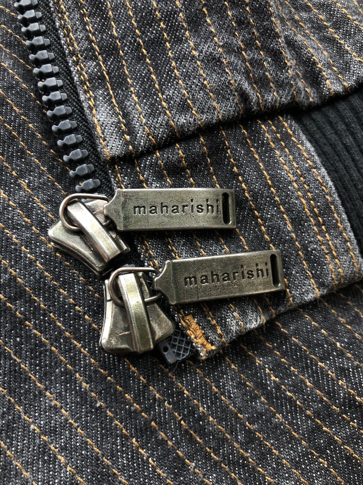 Japanese Brand × Maharishi × Vintage Maharishi Vintage Denim Jacket Size US L / EU 52-54 / 3 - 18 Thumbnail