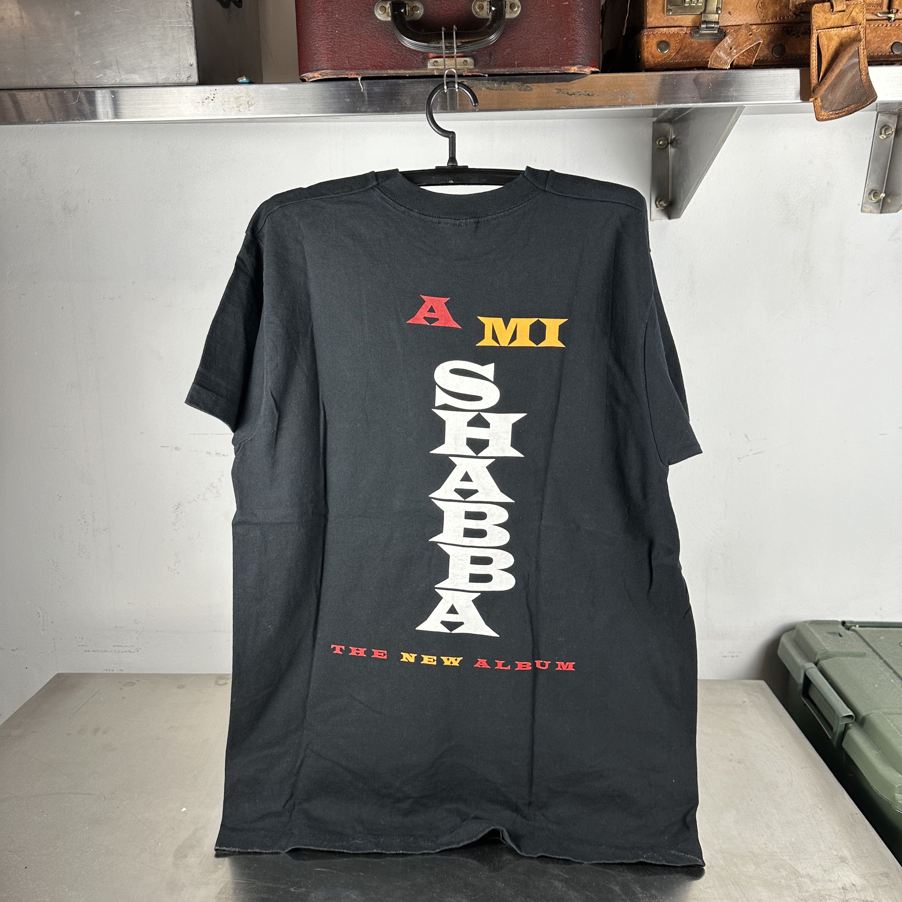 Vintage Vintage 1995 Shabba Ranks A Mi Shabba Album T-shirt | Grailed
