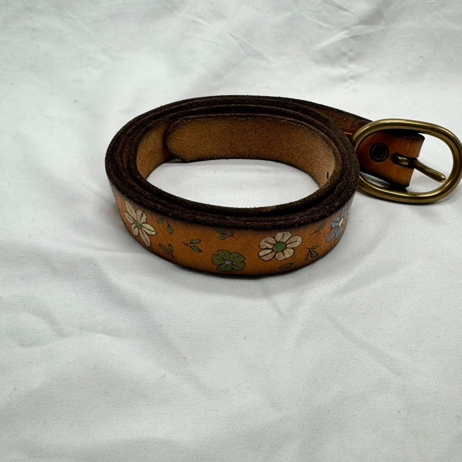 Lucky Brand VTG Lucky brand hand painted belt Size ONE SIZE - 3 Thumbnail