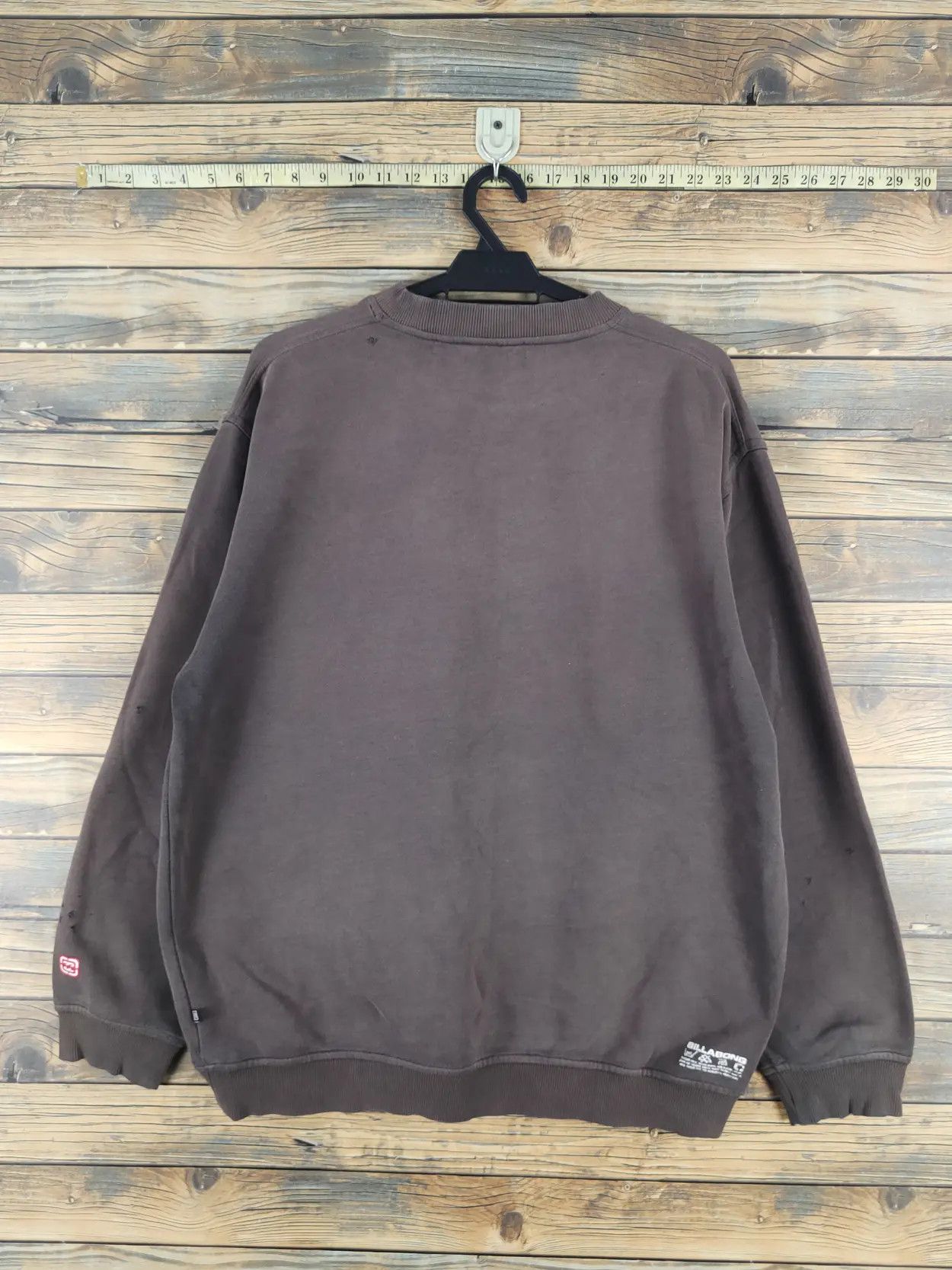 Billabong D Billabong baggie ripped Dark Gray Faded Sweatshirts #W1461 Size US M / EU 48-50 / 2 - 9 Thumbnail