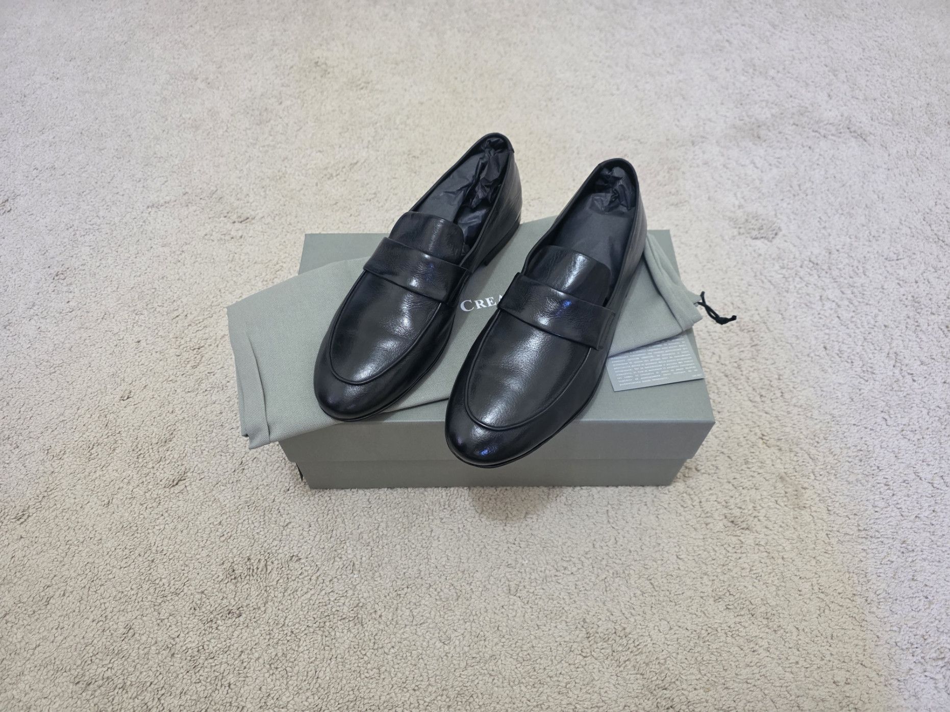 Officine Creative Officine Creative Airto DD Brown Leather Penny Loafers Size US 9 / EU 42 - 3 Thumbnail