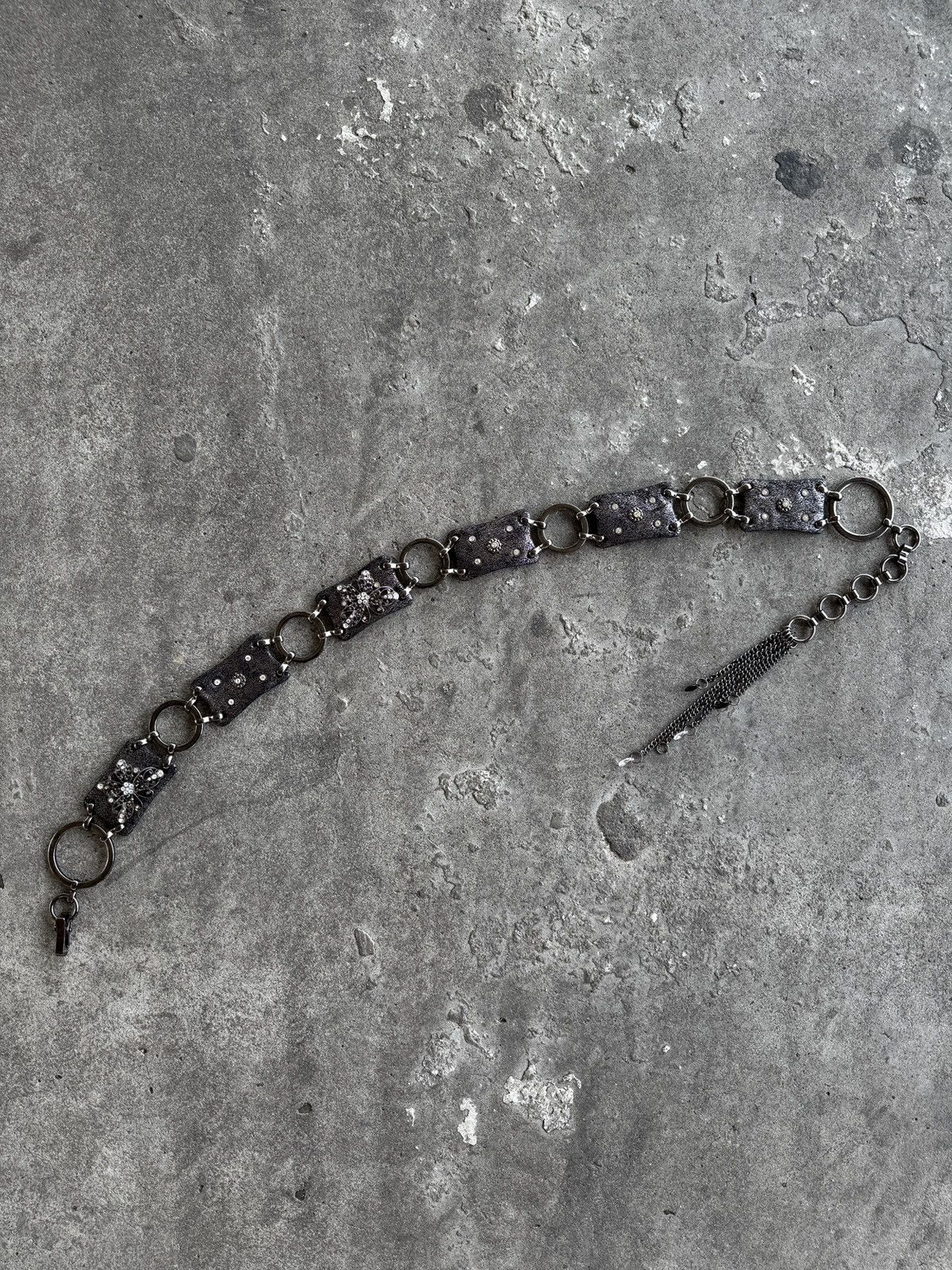 Vintage Belt Butterfly Chain Iron Size ONE SIZE - 5 Thumbnail