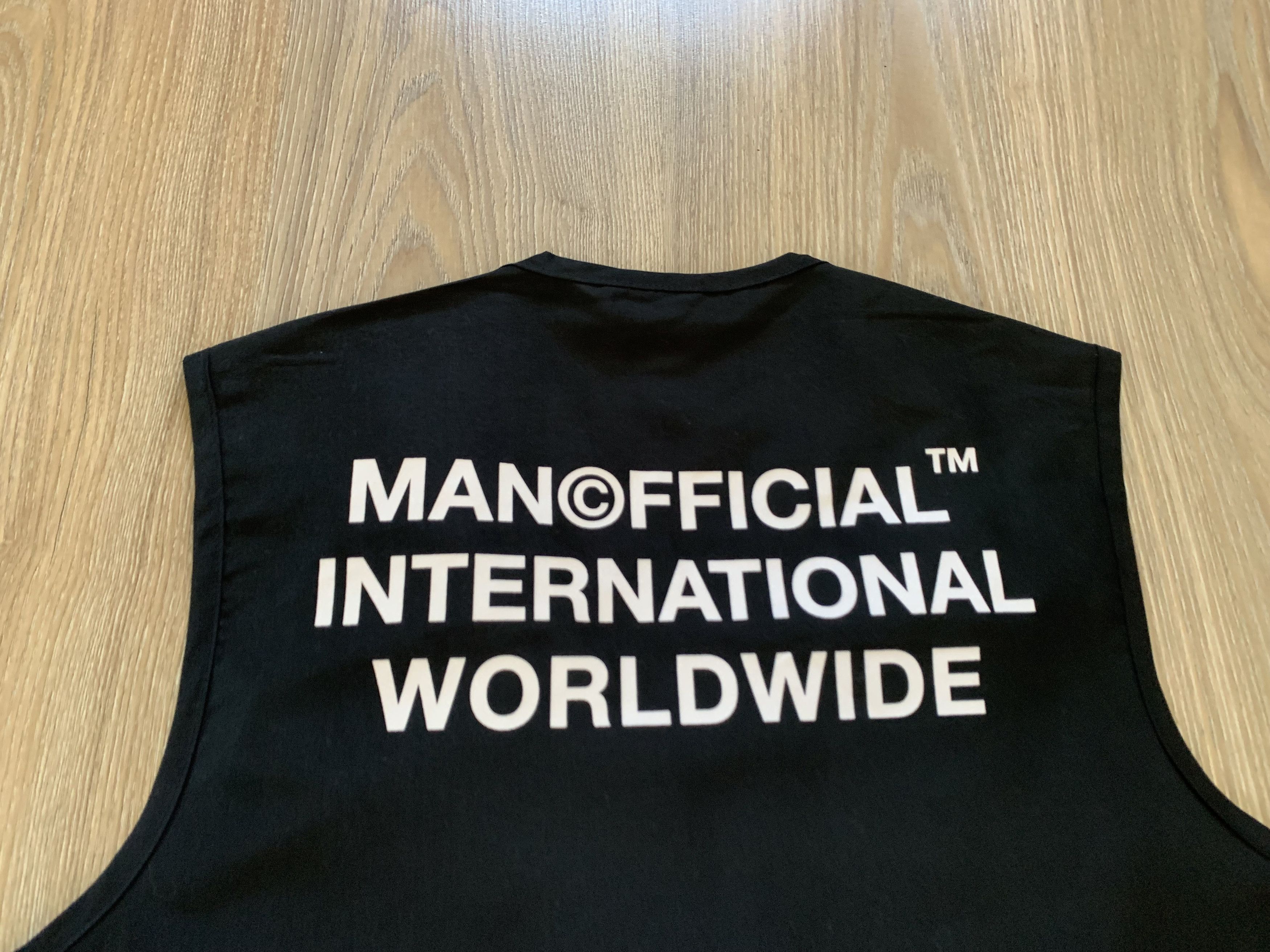 Vintage MAN Official Utility Vest With Zip Size US S / EU 44-46 / 1 - 6 Thumbnail