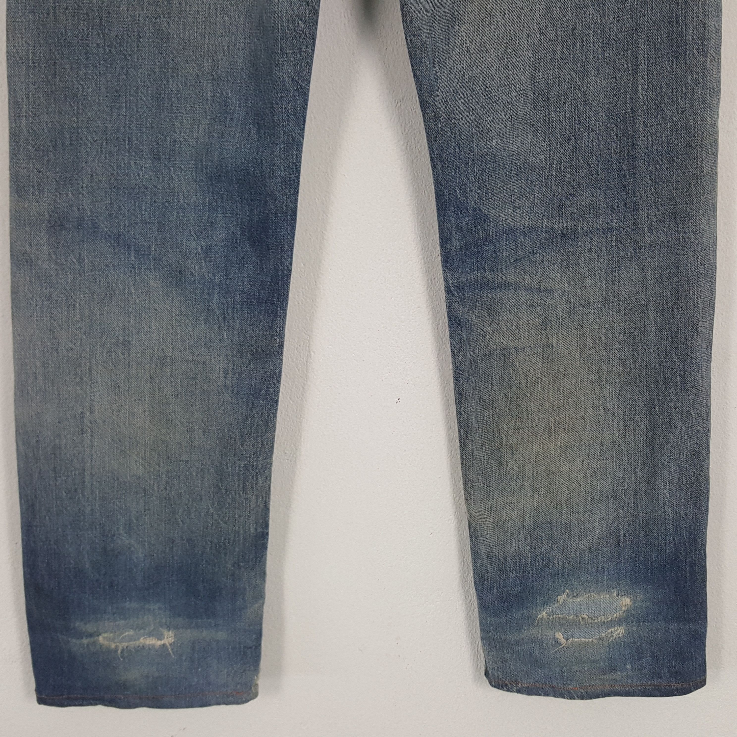 Levi's × Vintage Vintage Levi's Japan Selvedge Distressed Denim Jeans Size US 29 - 6 Thumbnail
