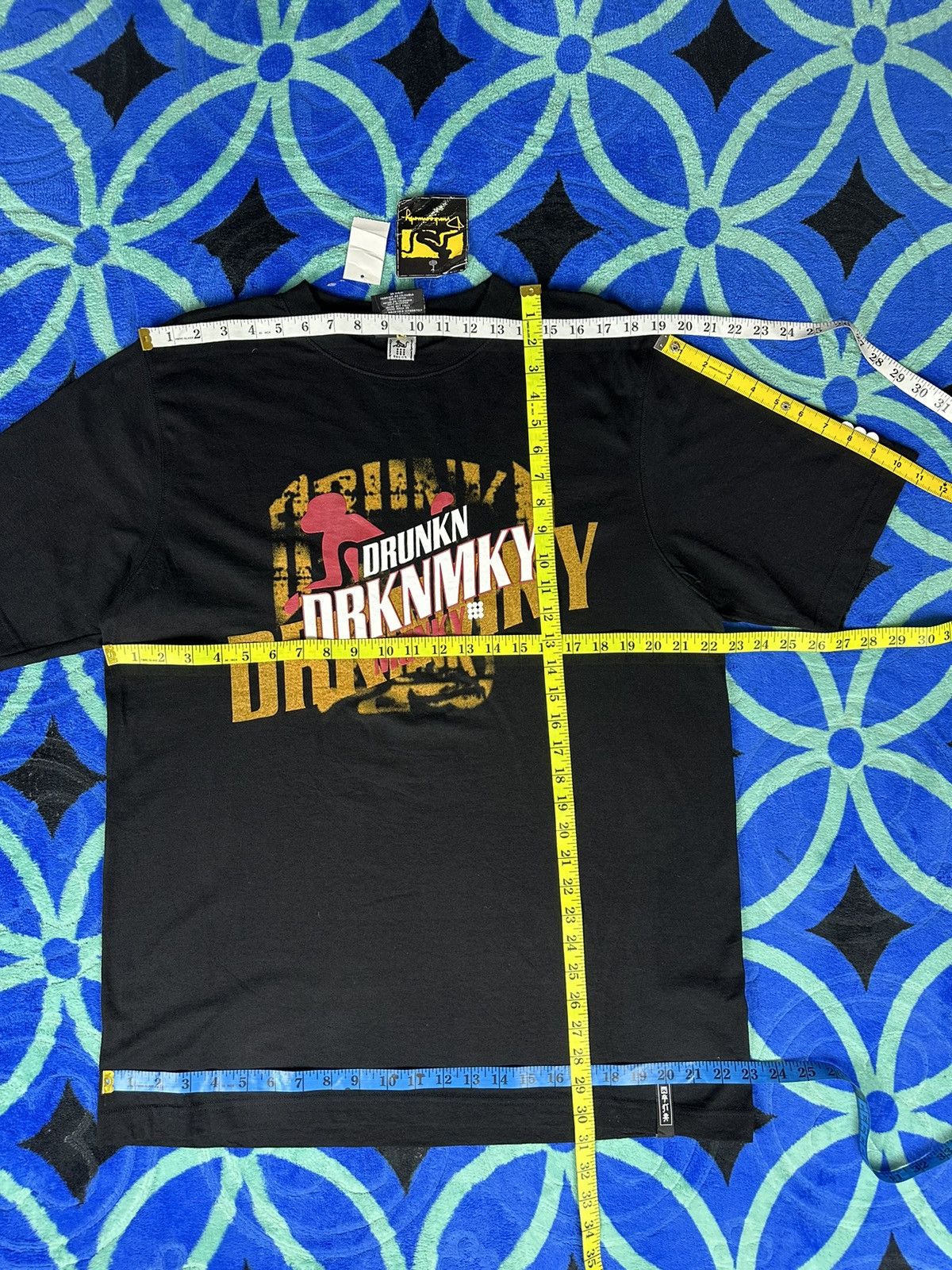 DrunknMunky Vintage Drunkn Munky Deadstock Tshirt A205 Size US M / EU 48-50 / 2 - 4 Thumbnail