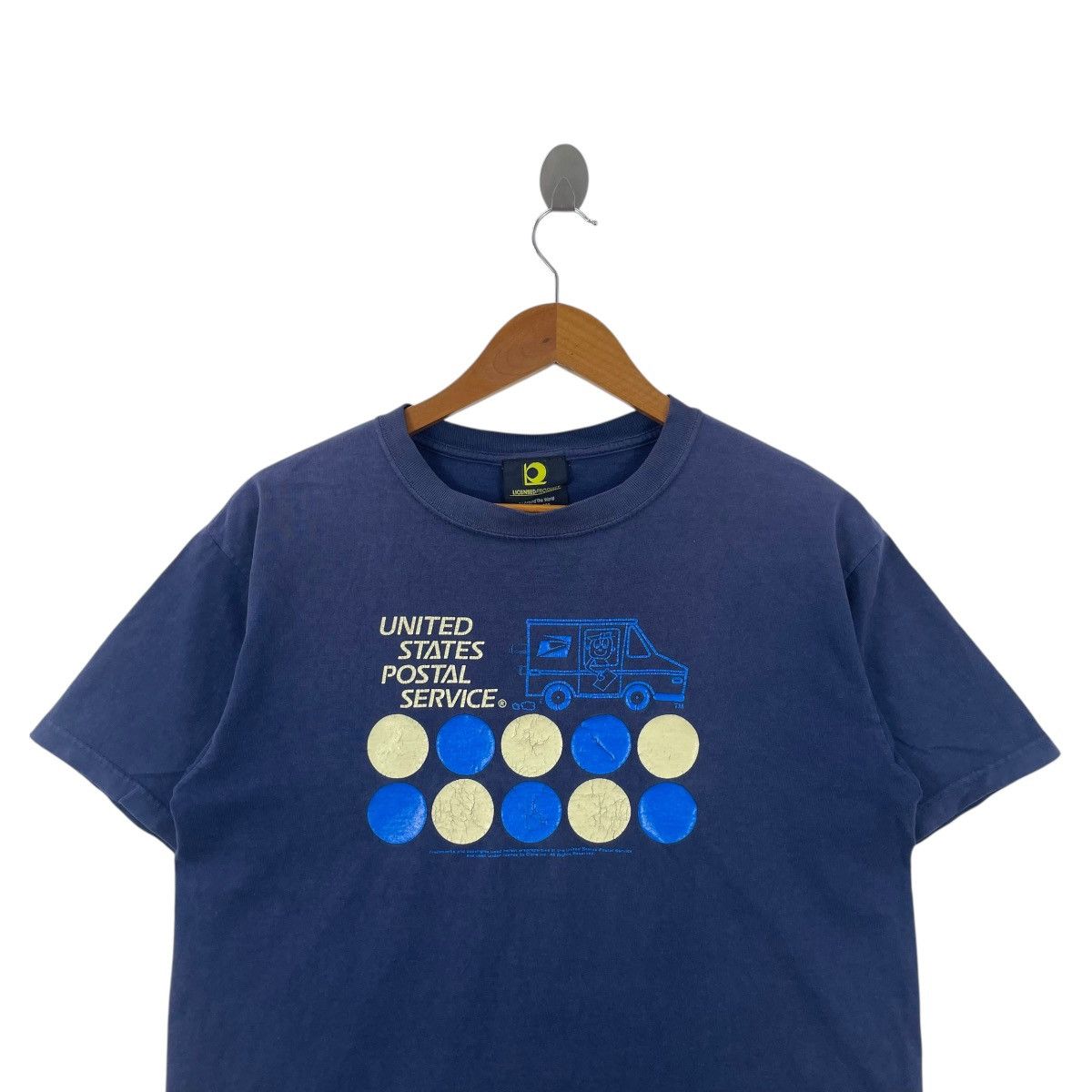 Vintage Vintage 90s United States Postal Services Tee Shirt Size US M / EU 48-50 / 2 - 2 Thumbnail