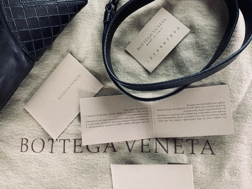 Bottega Veneta BV 🇮🇹 x Tomas Maier black calf panel stitch holdall bag NEW Size ONE SIZE - 9 Thumbnail