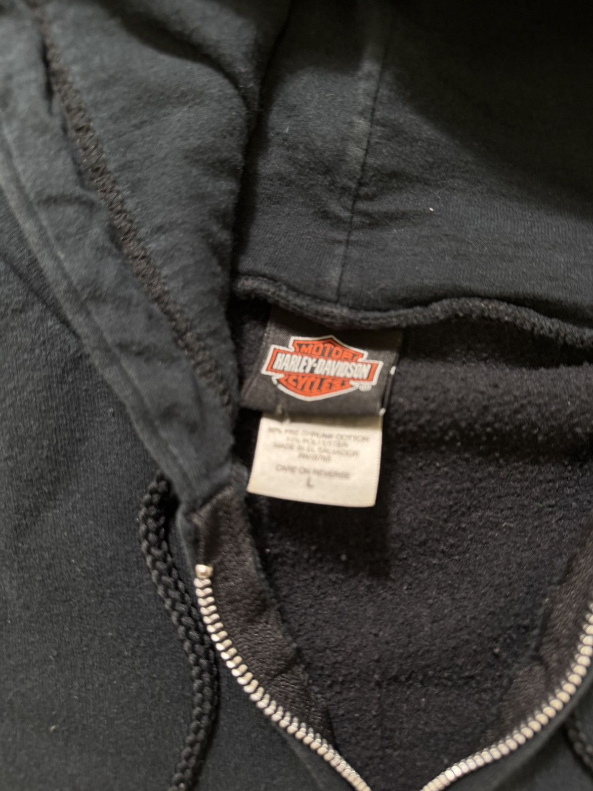 Harley Davidson Harley Davidson Zip Up Hoodie Large Size US L / EU 52-54 / 3 - 4 Thumbnail