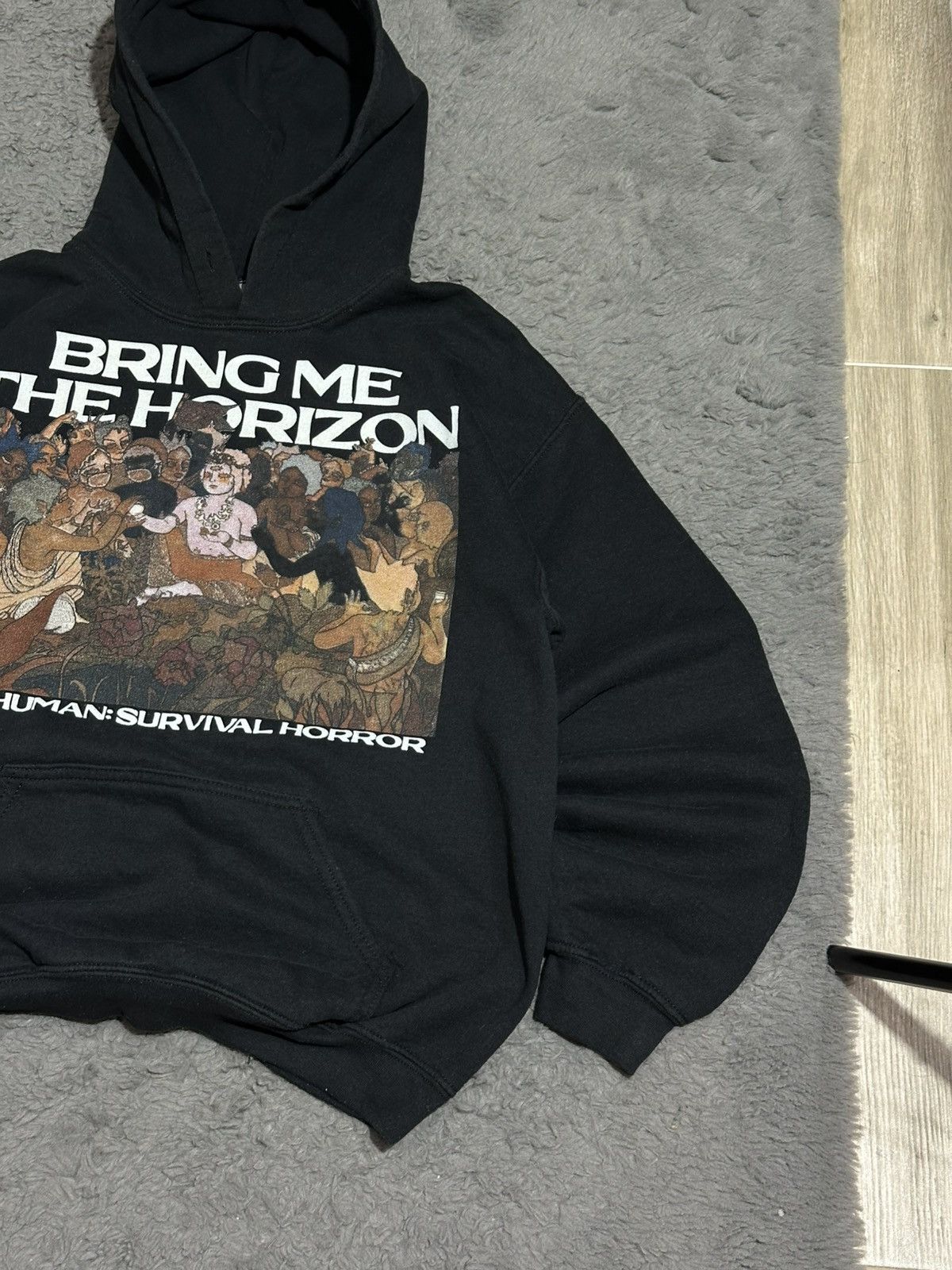 Band Tees Bring Me The Horizon Post Human Survival Horror Tour Hoodie Size US M / EU 48-50 / 2 - 4 Thumbnail