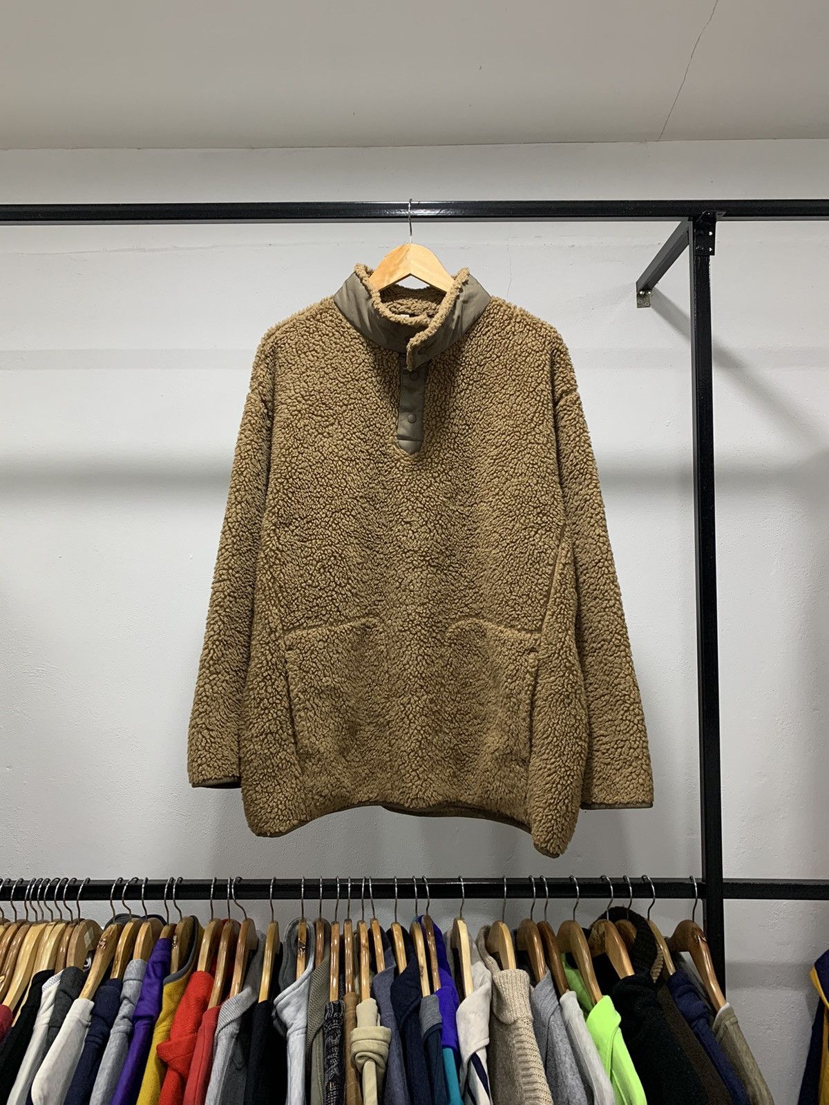White Mountaineering White Mountaineering Fleece Sweater Size US XL / EU 56 / 4 - 2 Thumbnail
