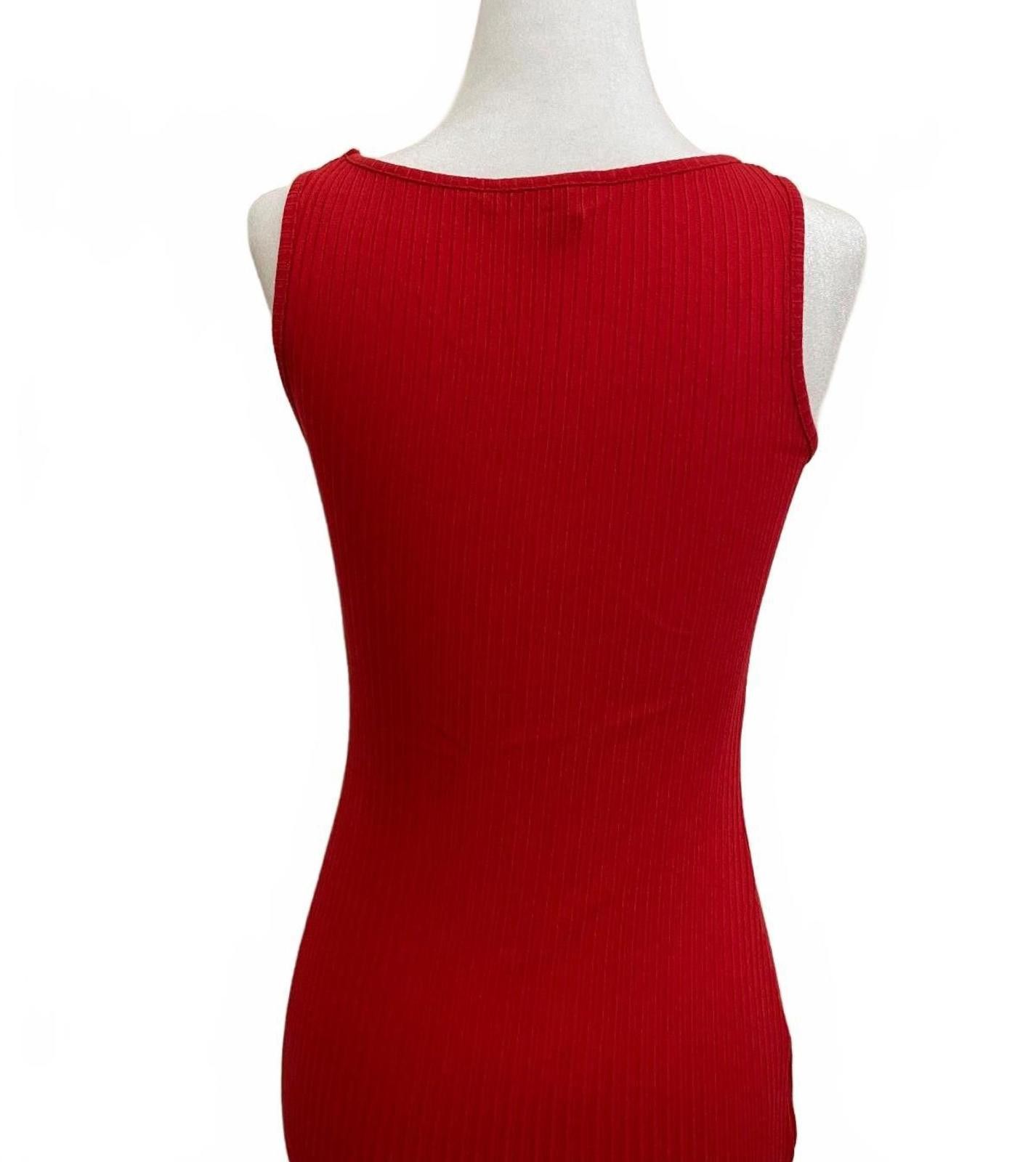 French Connection FRENCH CONNECTION Tommy Rib Knit Tank Dress (SMALL) Size S / US 4 / IT 40 - 5 Thumbnail