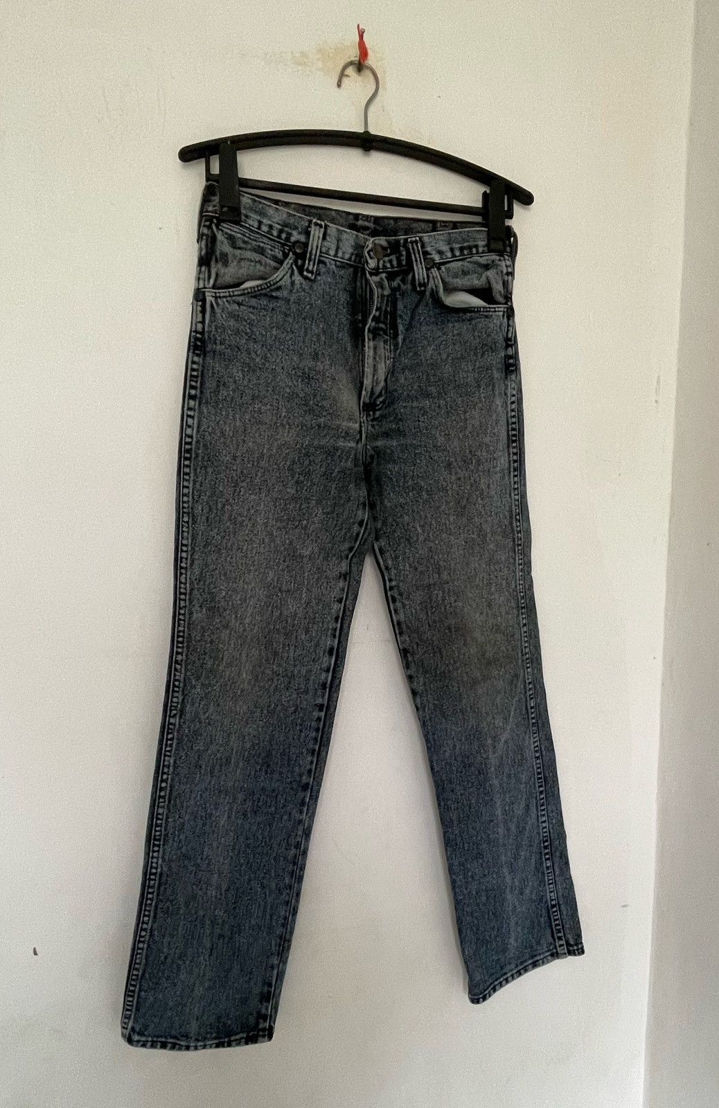 VINTAGE WRANGLER 90s ACID WASH MADE IN USA