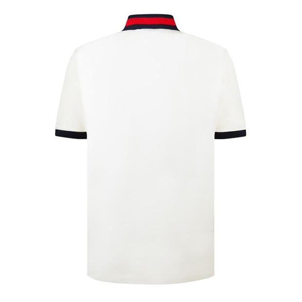 Gucci Web Collar Polo Shirt Size US L / EU 52-54 / 3 - 6 Thumbnail