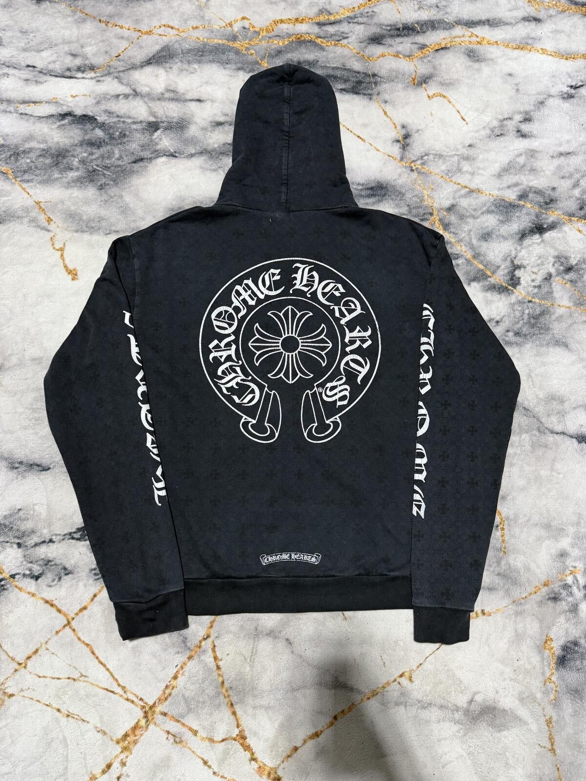 Chrome Hearts Chrome Hearts Monogram horseshoe Zip Up - Sz S Size US S / EU 44-46 / 1 - 2 Thumbnail