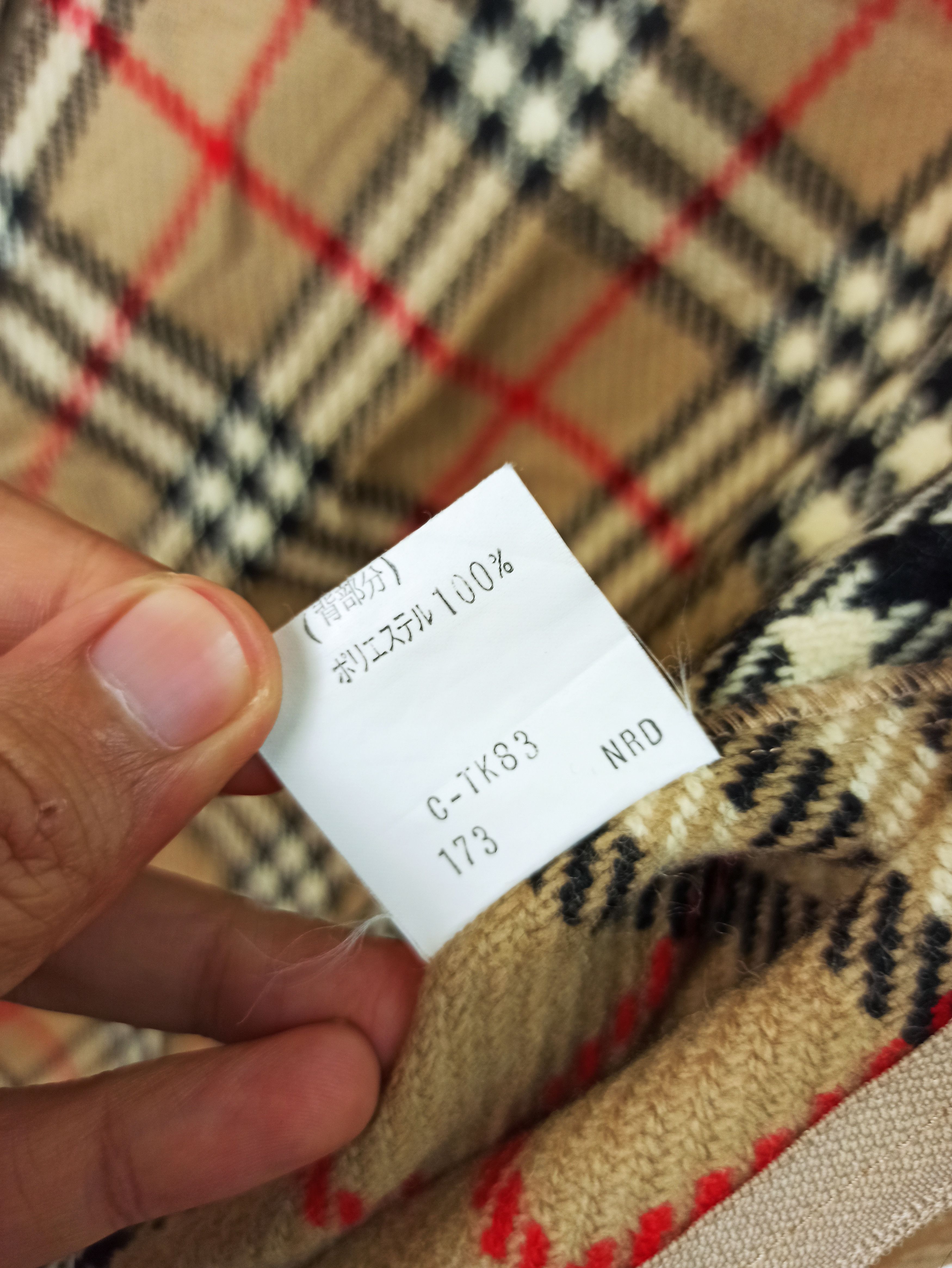 Burberry Vintage Inner Burberry london Wool Size US L / EU 52-54 / 3 - 8 Thumbnail