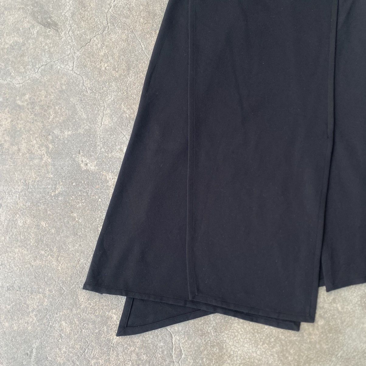 Helmut Lang ‼️LAST DROP‼️Helmut Lang Asymmetrical Bondage Skirt Black Size 32" / US 10 / IT 46 - 10 Thumbnail