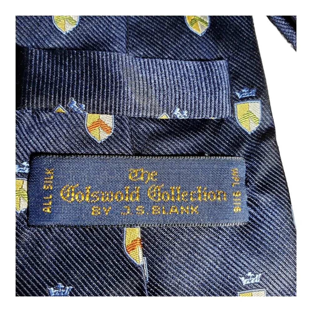 Designer T106 Cotswold Collection Vintage Silk Tie 60" Size ONE SIZE - 2 Thumbnail
