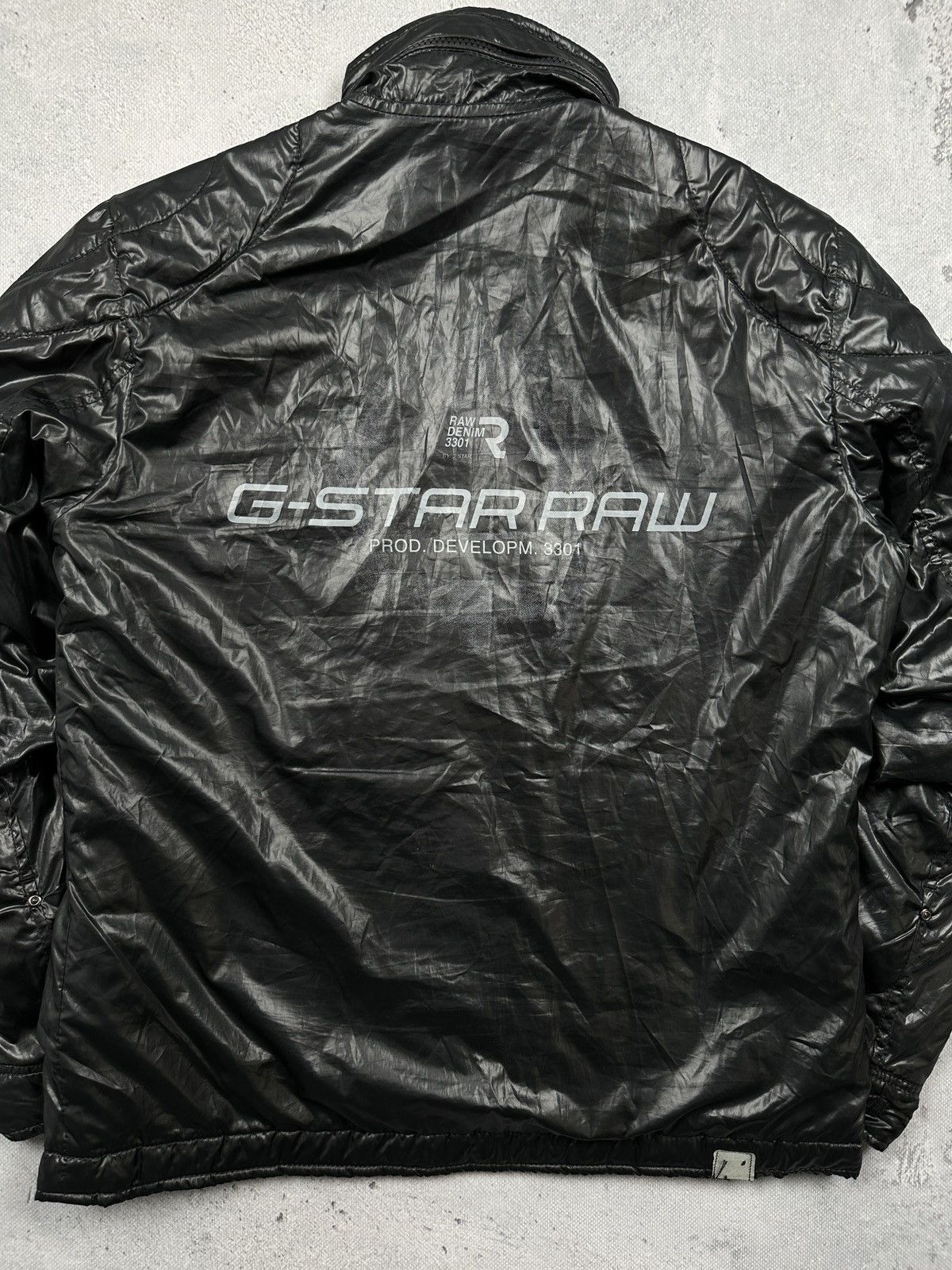 G-Star G-Star RAW 3301 Water Patrol Quilted Jacket Nylon Bomber L Size US L / EU 52-54 / 3 - 22 Thumbnail