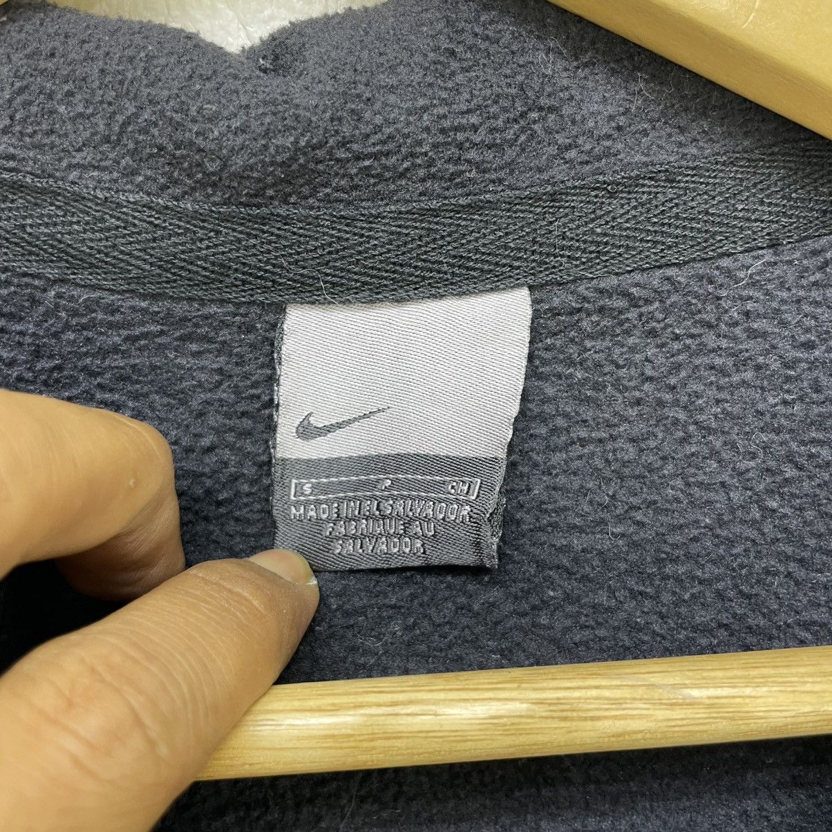 Nike × Vintage 💥Vintage Nike Fleece Jacket Size US M / EU 48-50 / 2 - 6 Thumbnail