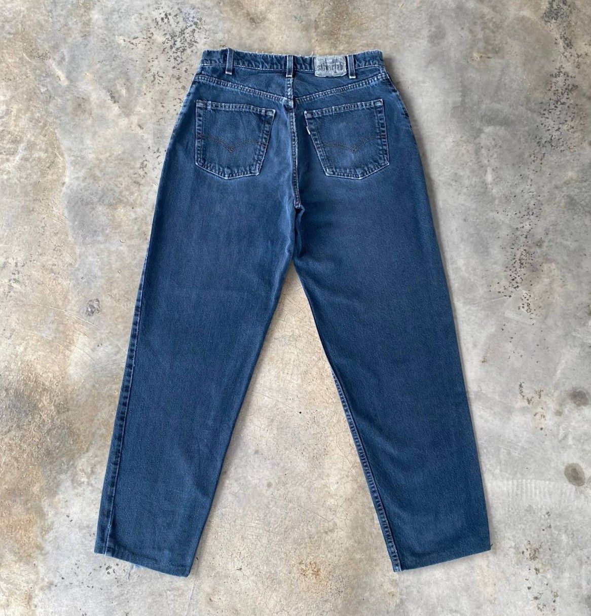 Levi's Vintage Clothing VINTAGE 1994 LEVIS SILVERTAB LOOSE BAGGY FADED BLACK W32X30" Size US 32 / EU 48 - 13 Thumbnail