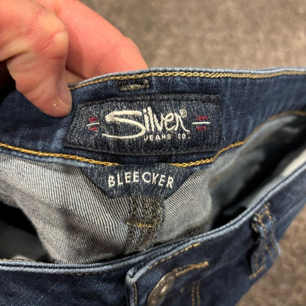 Silver Jeans Co. Silver Jeans Women's Bleeker Skinny Jeans Size 29" - 4 Thumbnail