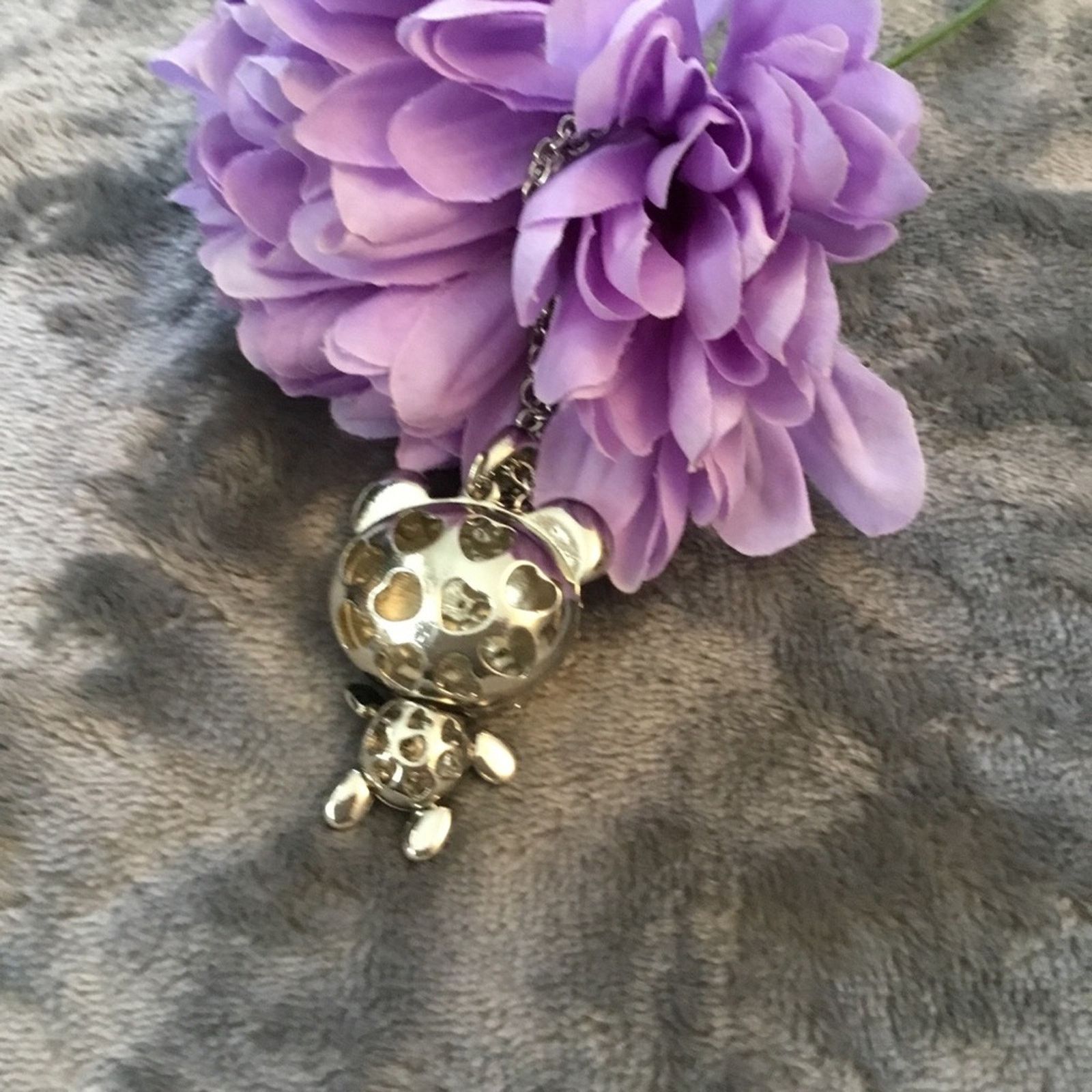 Other Silver Cute Large Panda Crystals Necklace Size ONE SIZE - 2 Thumbnail