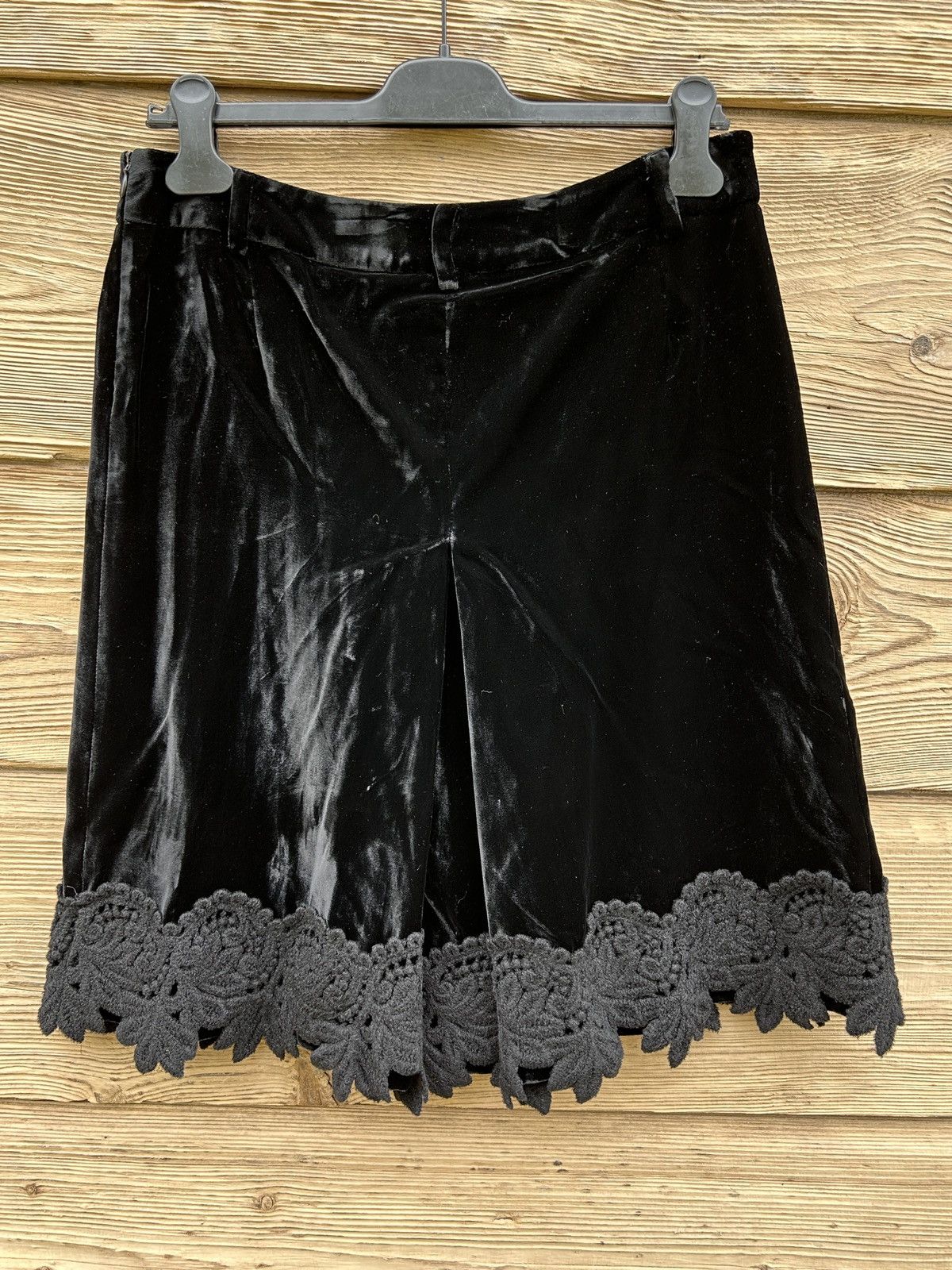 Dolce & Gabbana Vintage Dolce & Gabbana Velour Lace Blazer Skirt Set Bundle Size L / US 10 / IT 46 - 14 Thumbnail