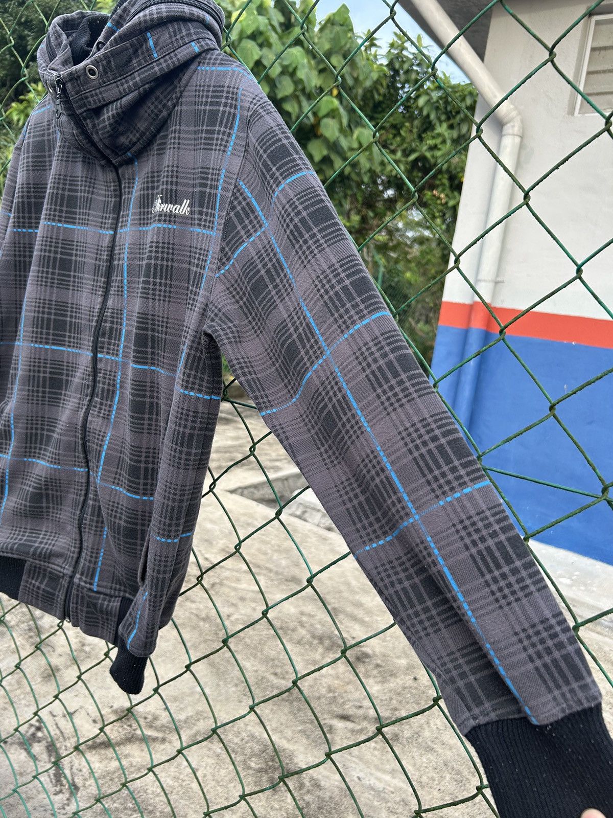 Airwalk Airwalk Skateboard Checkered Hoodie Zipper Size US XL / EU 56 / 4 - 6 Thumbnail