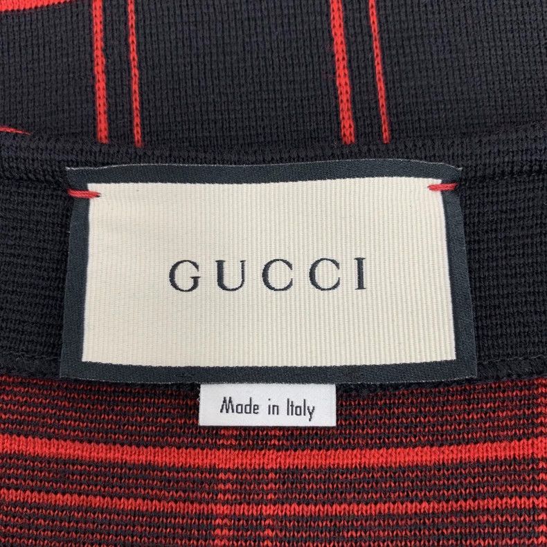 Gucci Gucci Color-blocked pocket horse buckle plaid wool round n Size S / US 4 / IT 40 - 5 Thumbnail