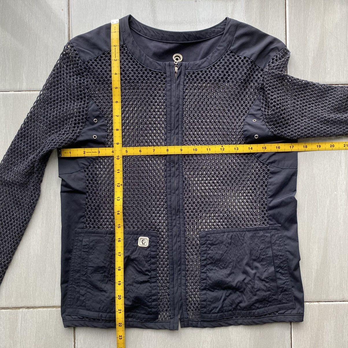 Designer × Vintage Fishnet Cool Rick Owens Style Mesh Longsleeve Size US M / EU 48-50 / 2 - 18 Thumbnail