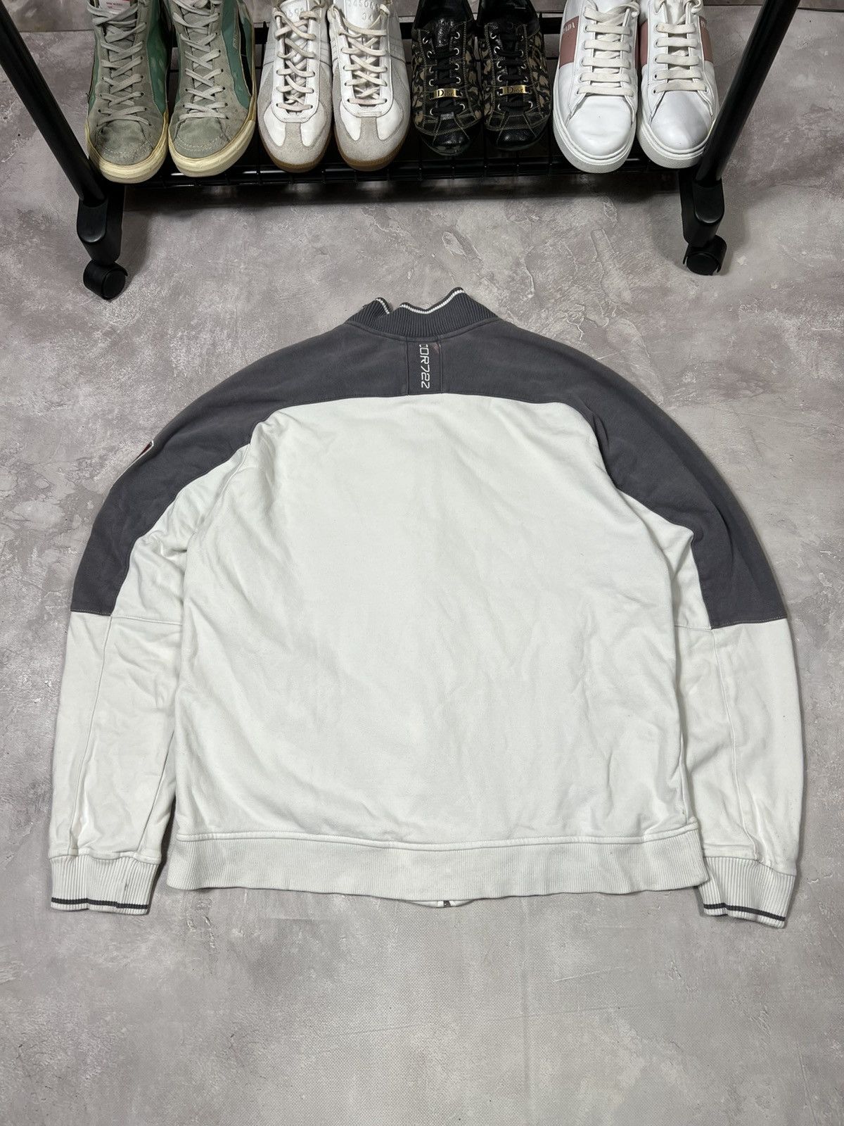 Other Vintage Nike C72 Distressed Y2k Zip Sweatshirt Size US XL / EU 56 / 4 - 11 Thumbnail